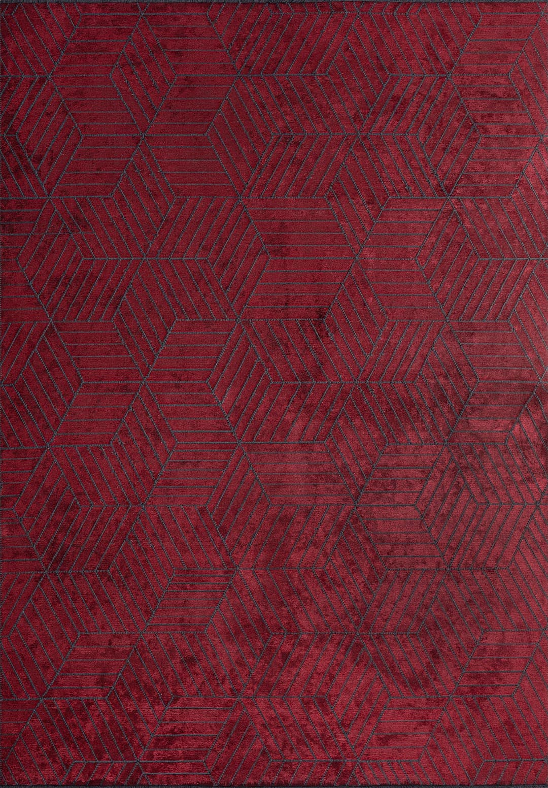 BERGAMO RED RUG - 1