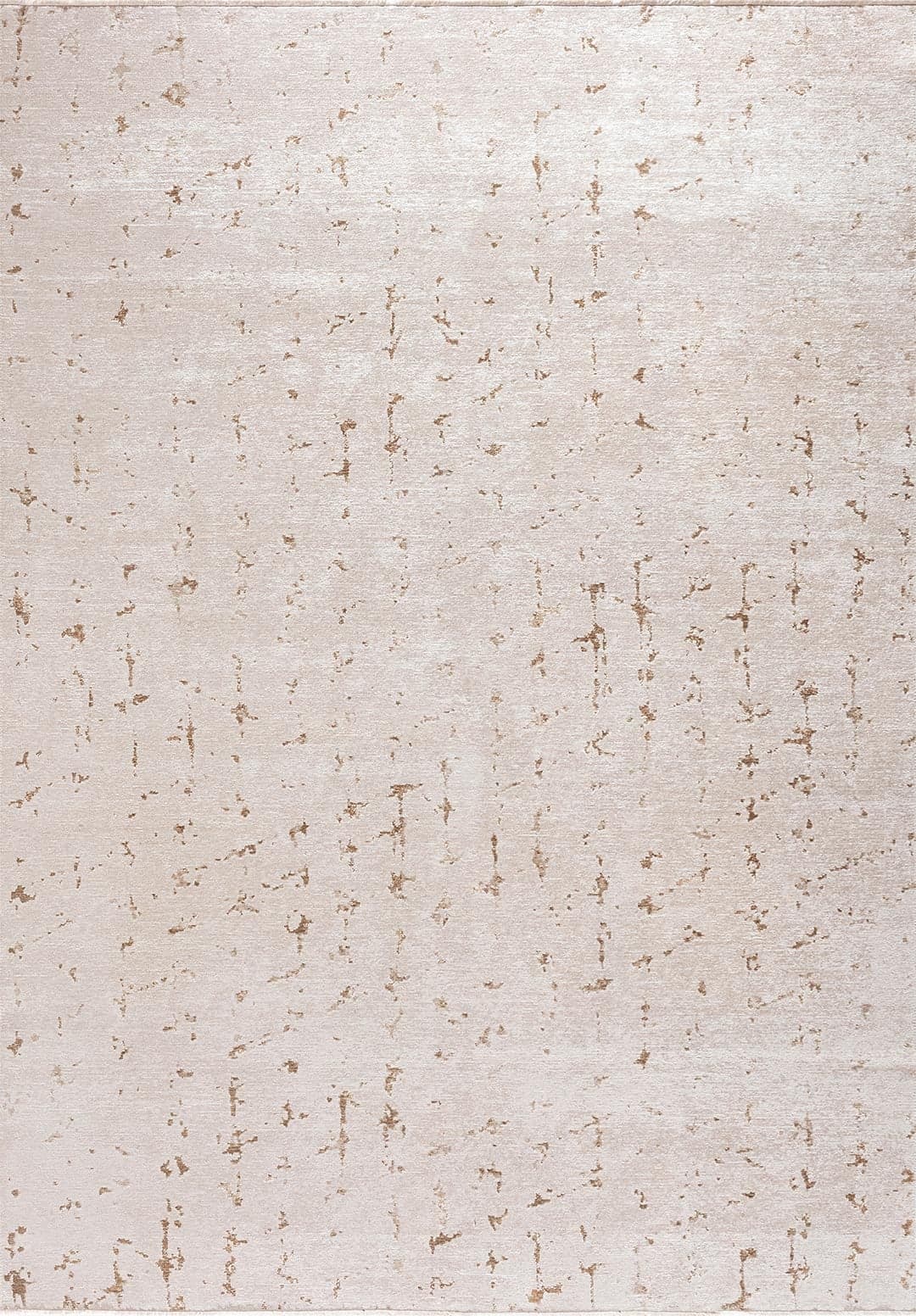 SCATTER DARK BEIGE - CREAM - ECRU RUG - 1