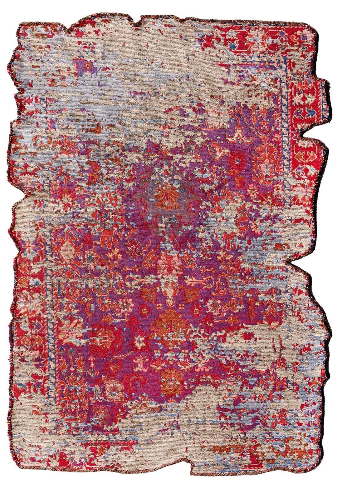 SPLENDOR ERA DARK BEIGE - NAVY BLUE - MAGENTA - RUST RUG - 1
