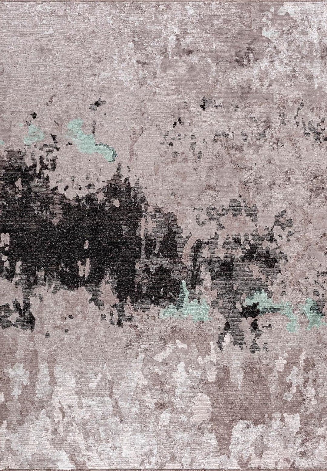 LUVIA DARK GREY - BONE - GREY - BLACK - RIVER GREEN - LIGHT GREY RUG - 1