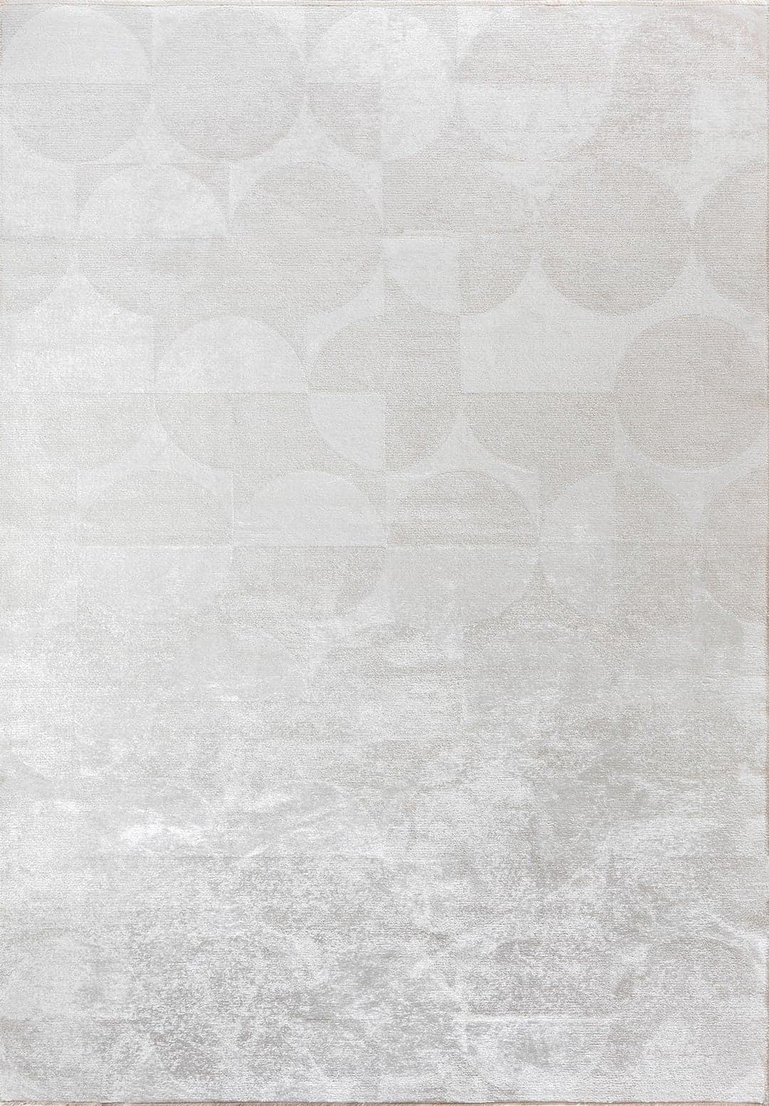 CIRCLE WHITE RUG - 1