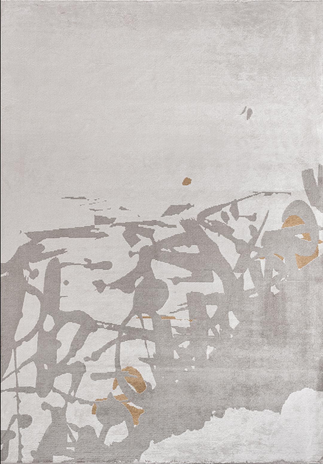 ASTORIA GREY - LIGHT BROWN - ECRU RUG - 1