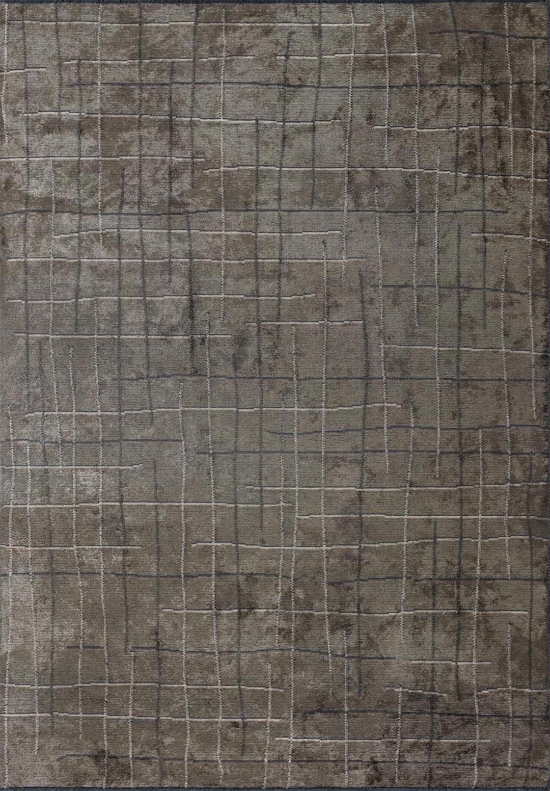BROOKLYN ANTHRACITE - KHAKI - BEIGE RUG - 1
