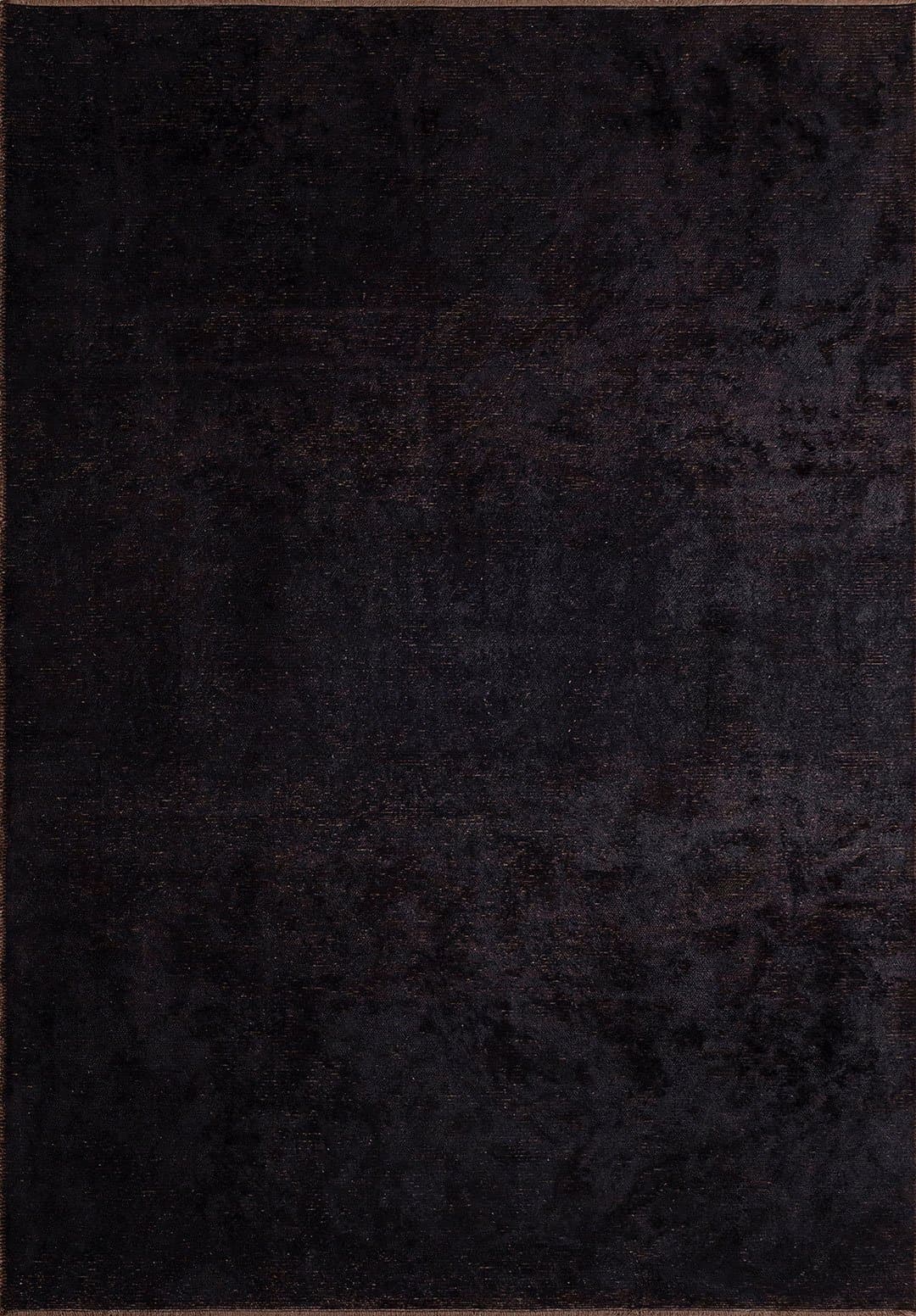 PLAIN BLACK (C) RUG - 1