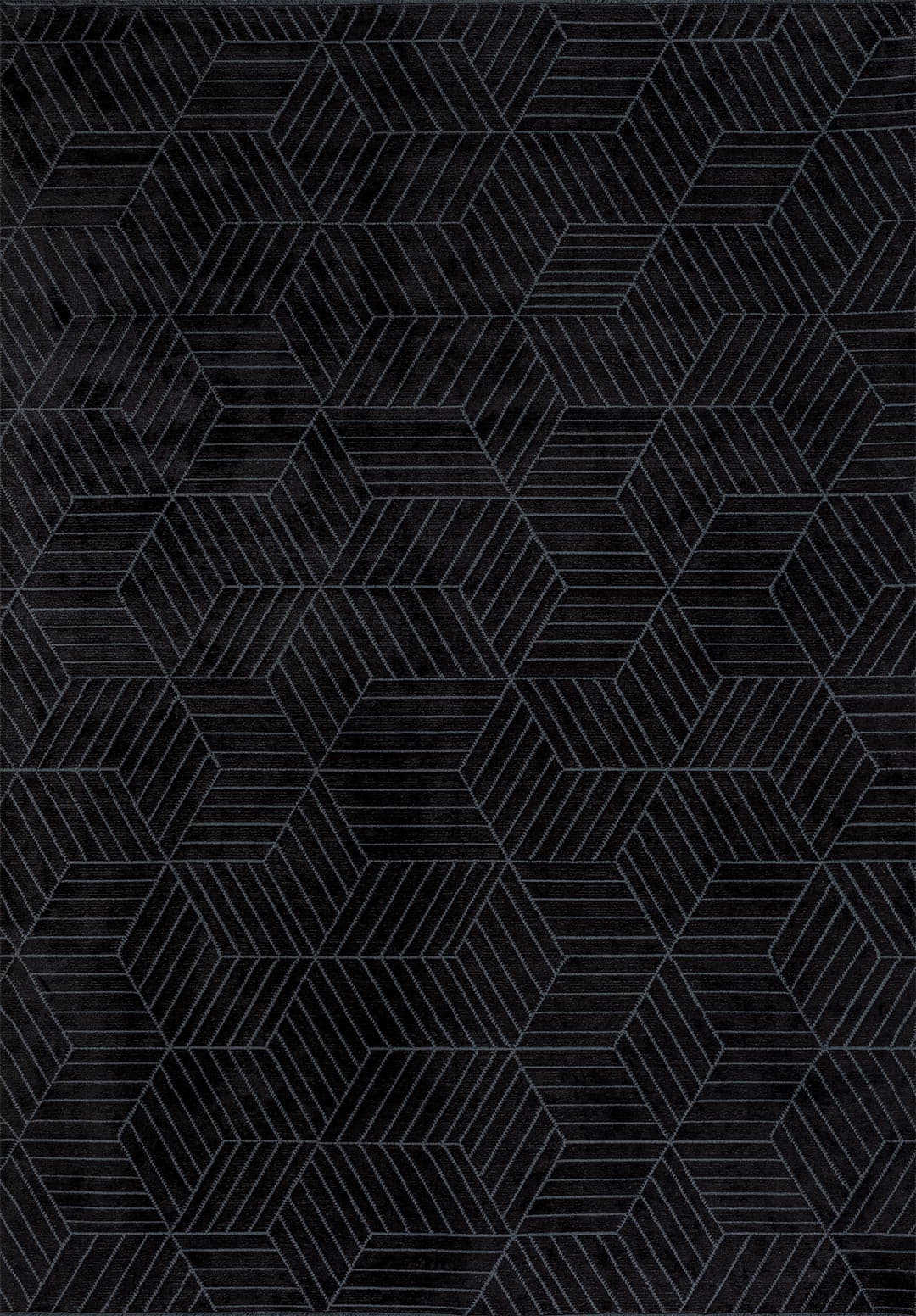 BERGAMO BLACK RUG - 1