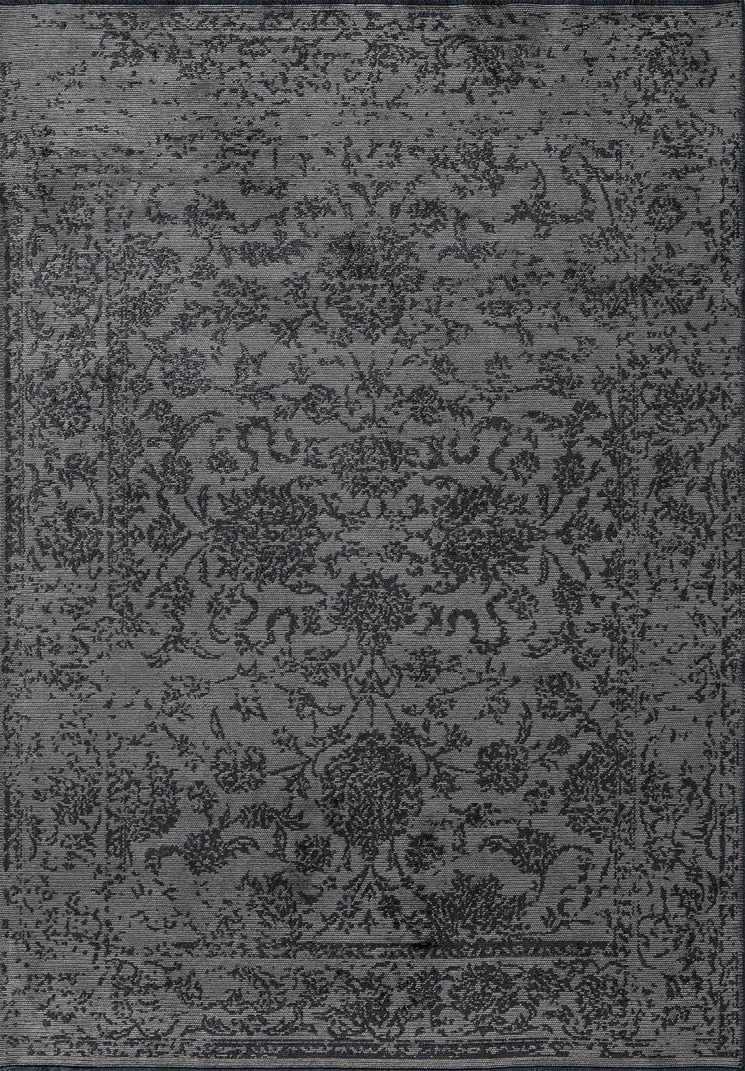 CLASSY CHARCOAL - BEIGE RUG - 1