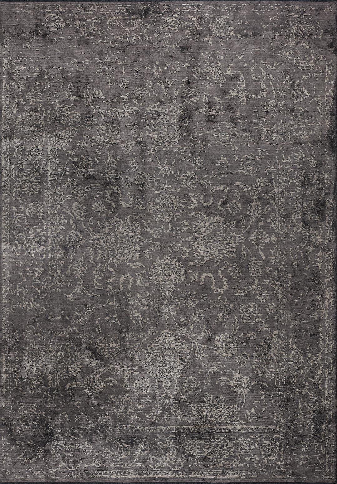 CLASSY BEIGE - DARK GREY RUG - 1