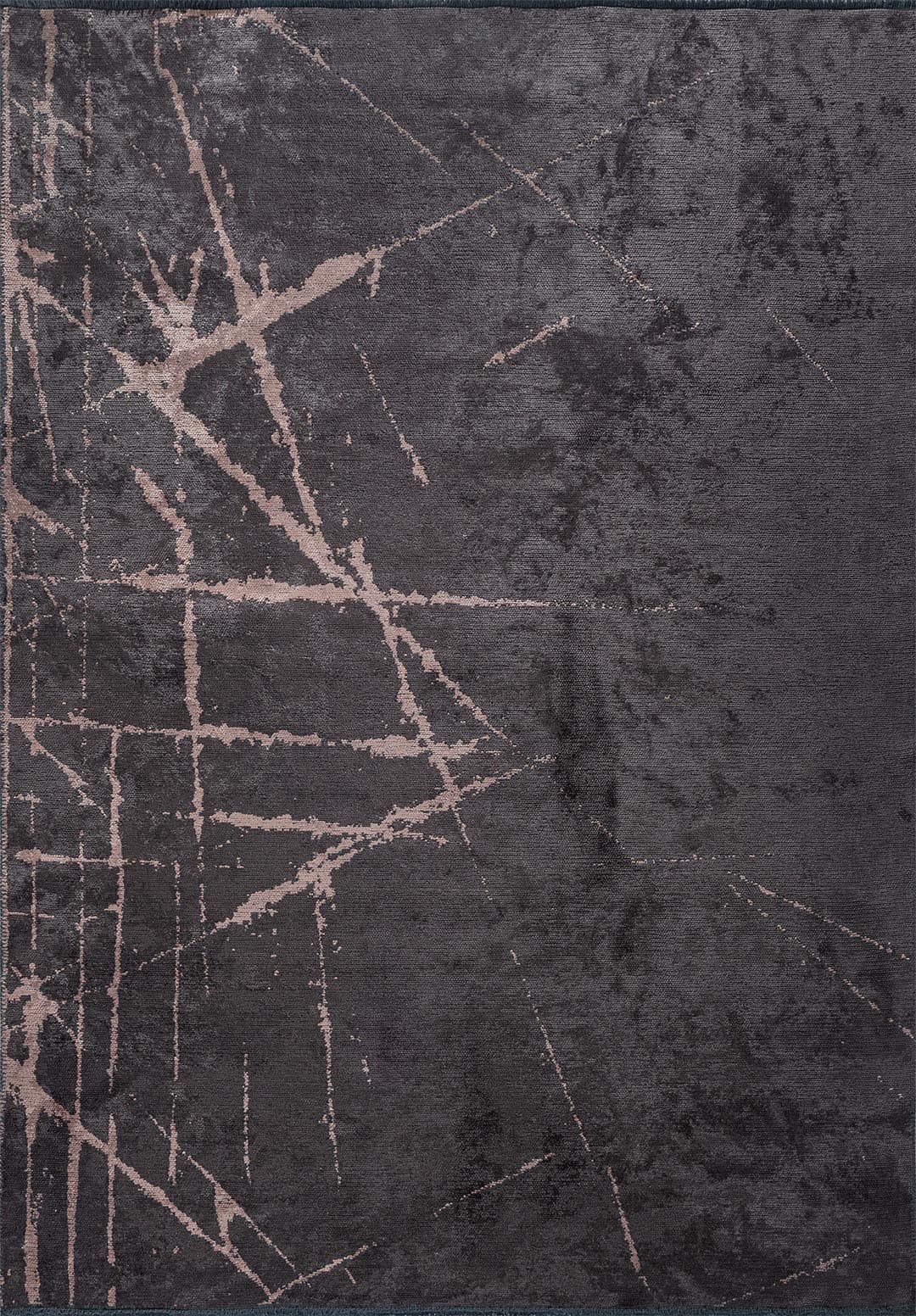 CRACK COPPER - CHARCOAL RUG - 1