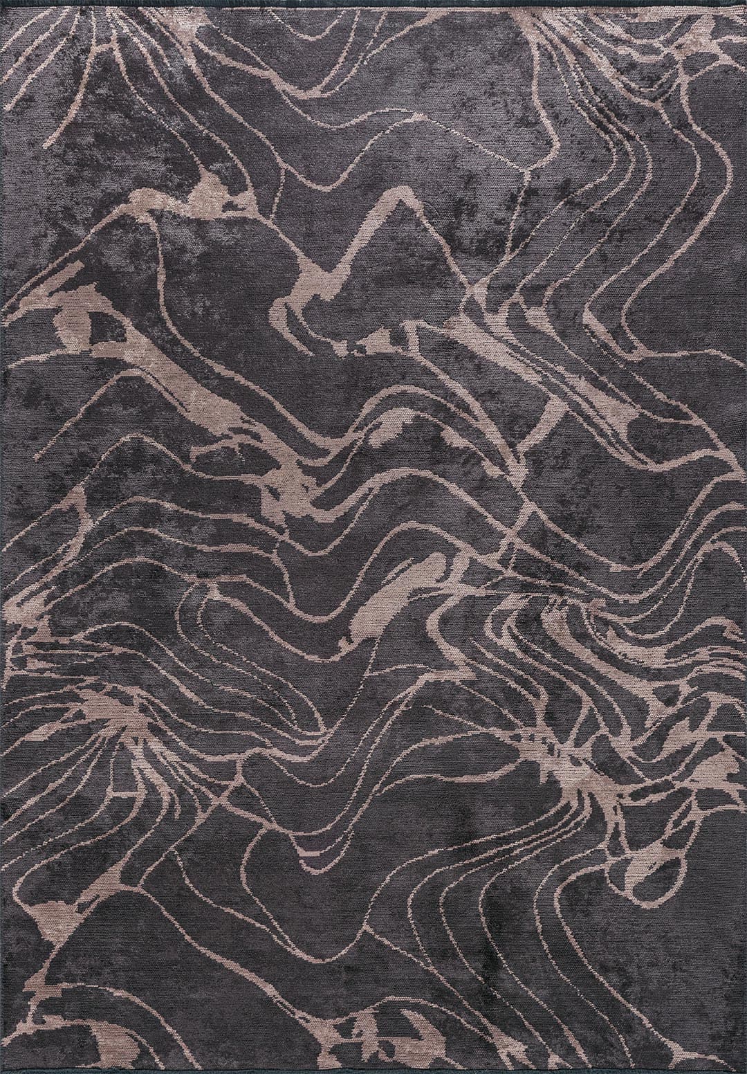 CLOVE COPPER - CHARCOAL RUG - 1