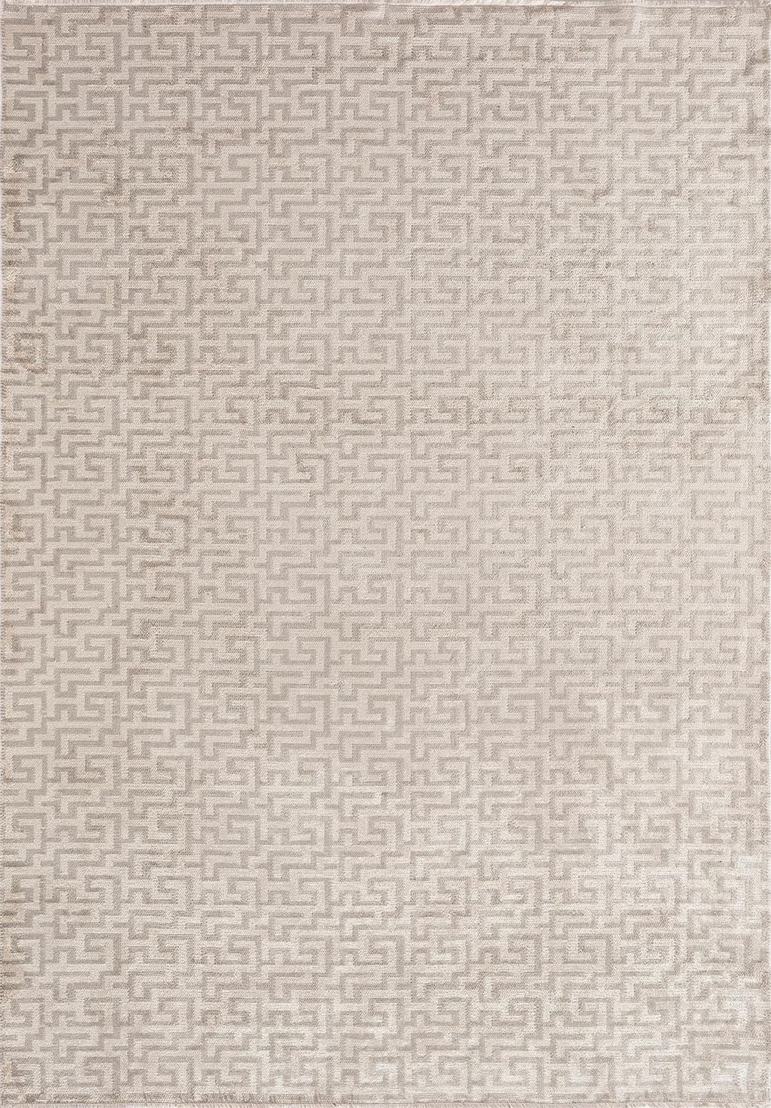 CATERPILLAR LIGHT GREY - ECRU RUG - 1