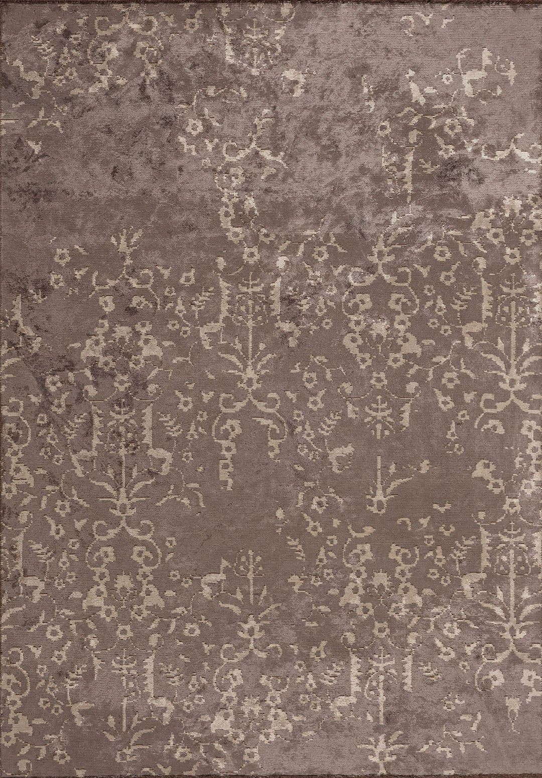 REGAL CREAM - DARK GREY RUG - 1