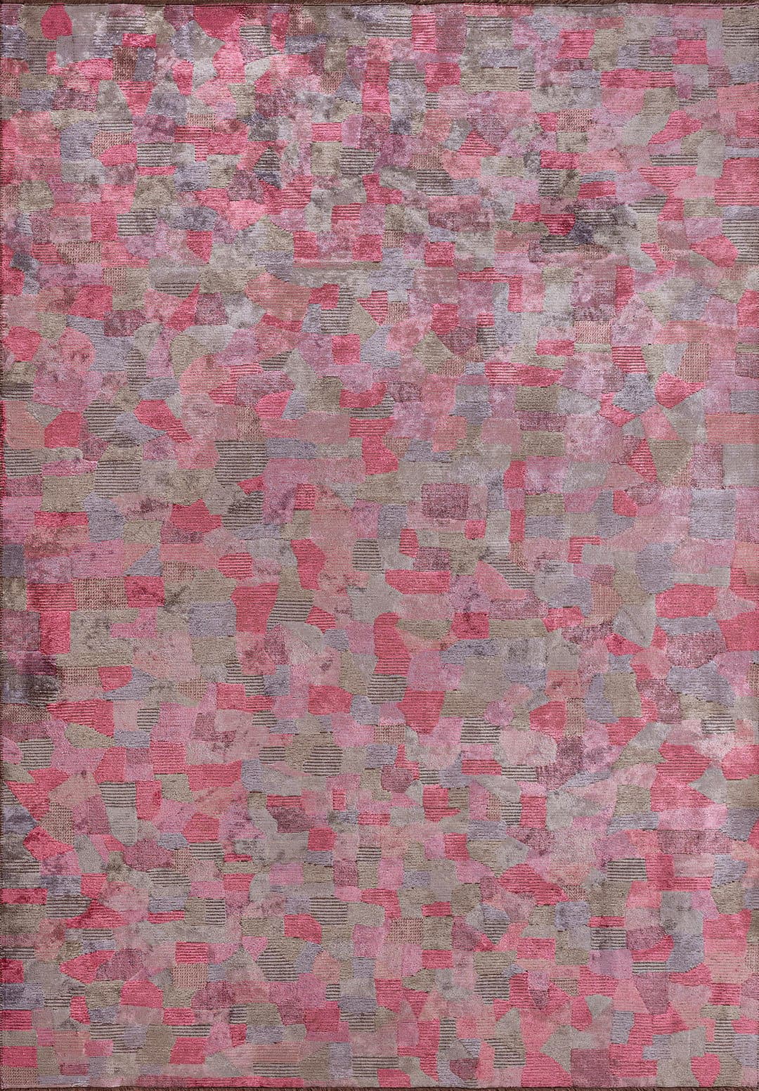 DUNE GREY - PINK - LILAC RUG - 1