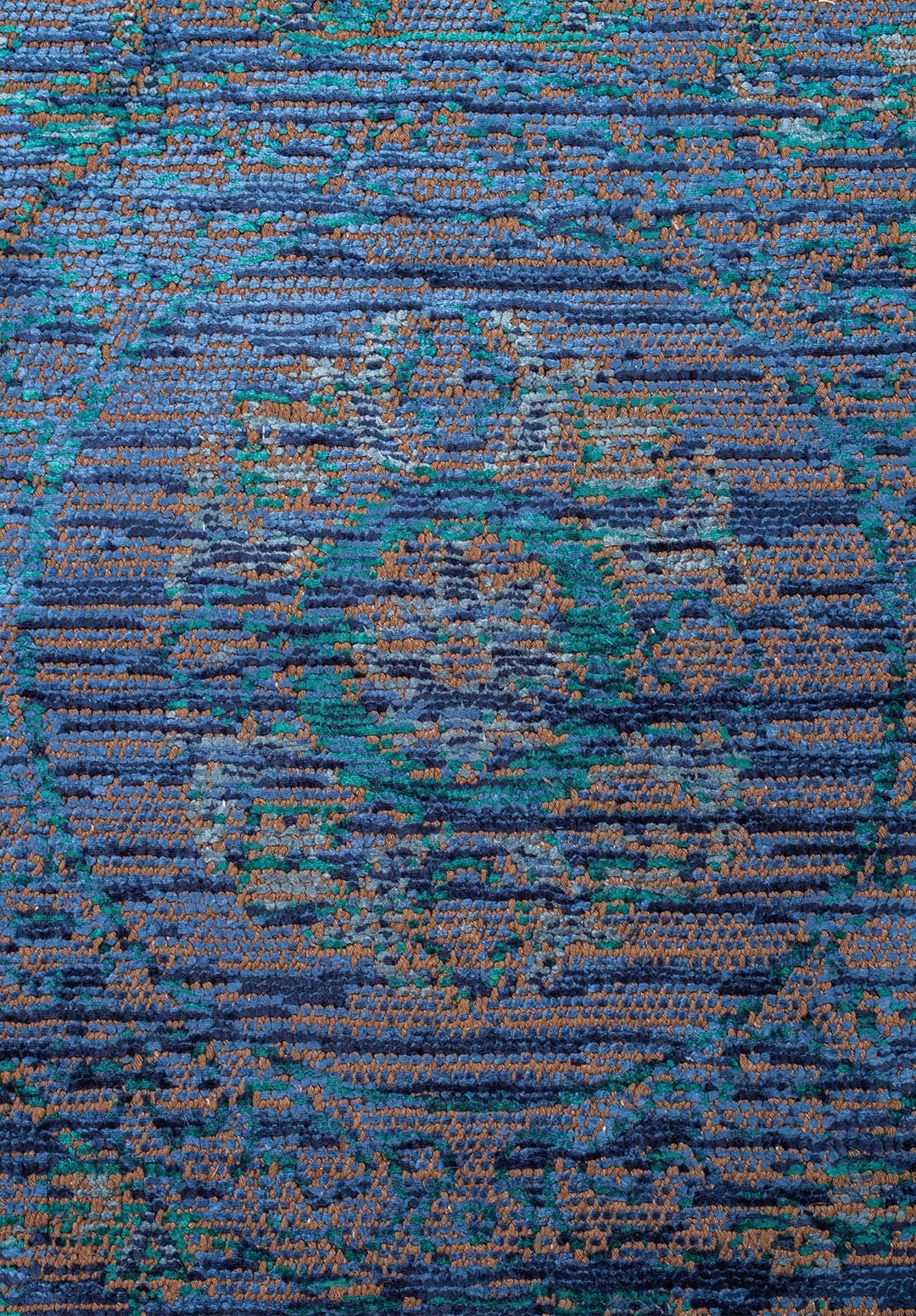 PALACE DARK TURQUOISE - PETROL - NAVY BLUE - DARK NAVY RUG