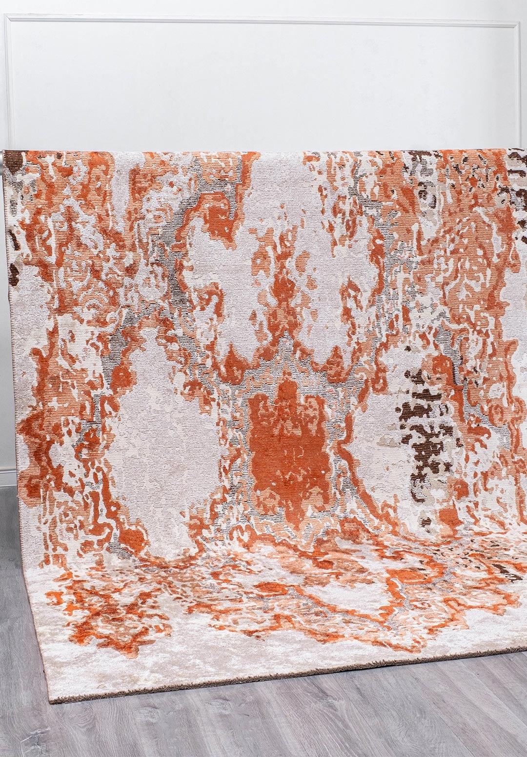 FRESCO BONE - DARK BROWN - BEIGE - RUST RUG