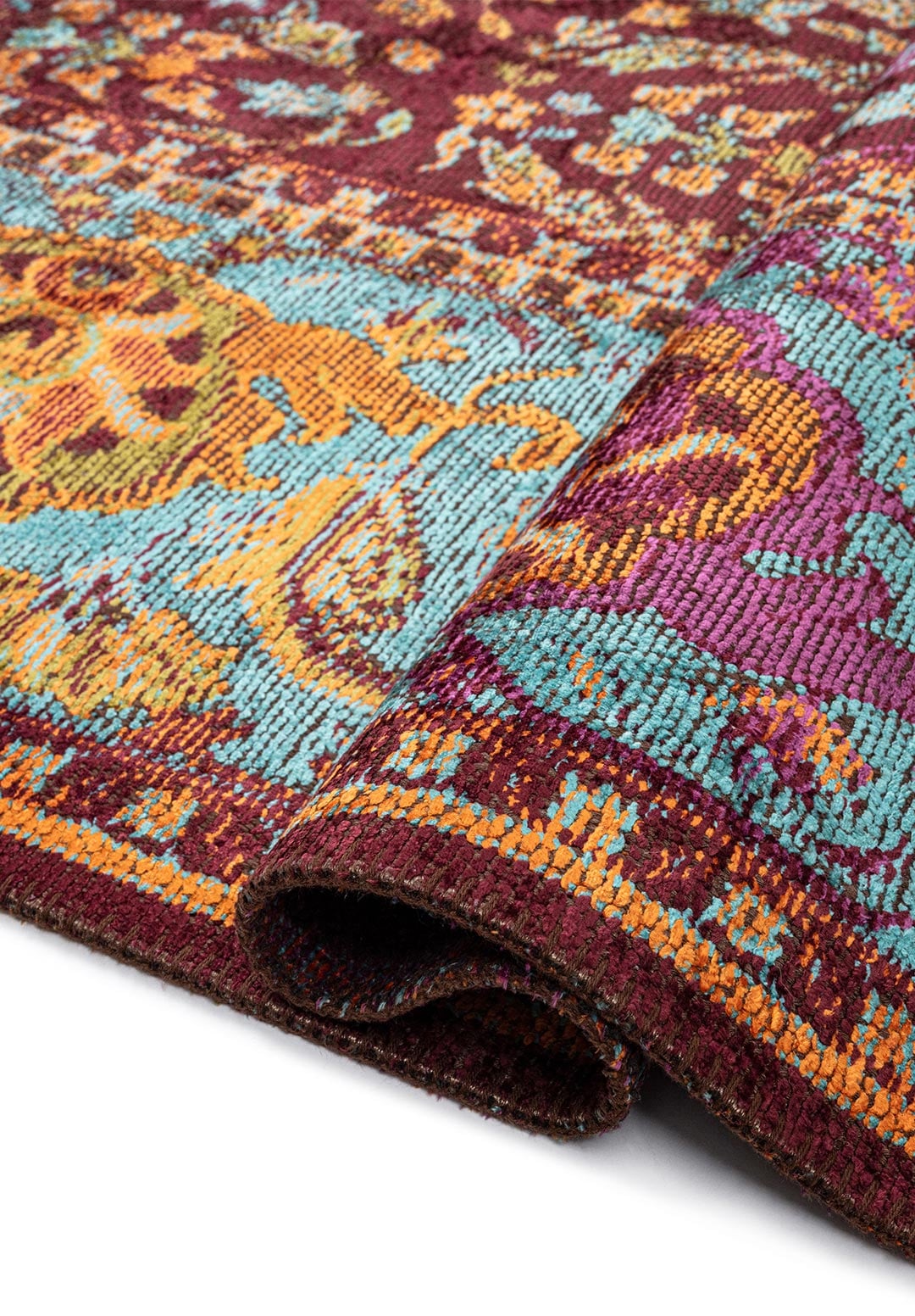 ВИНА ШЕРРИ - PURPLE - ORANGE - TURQUOISE - KIWI RUG