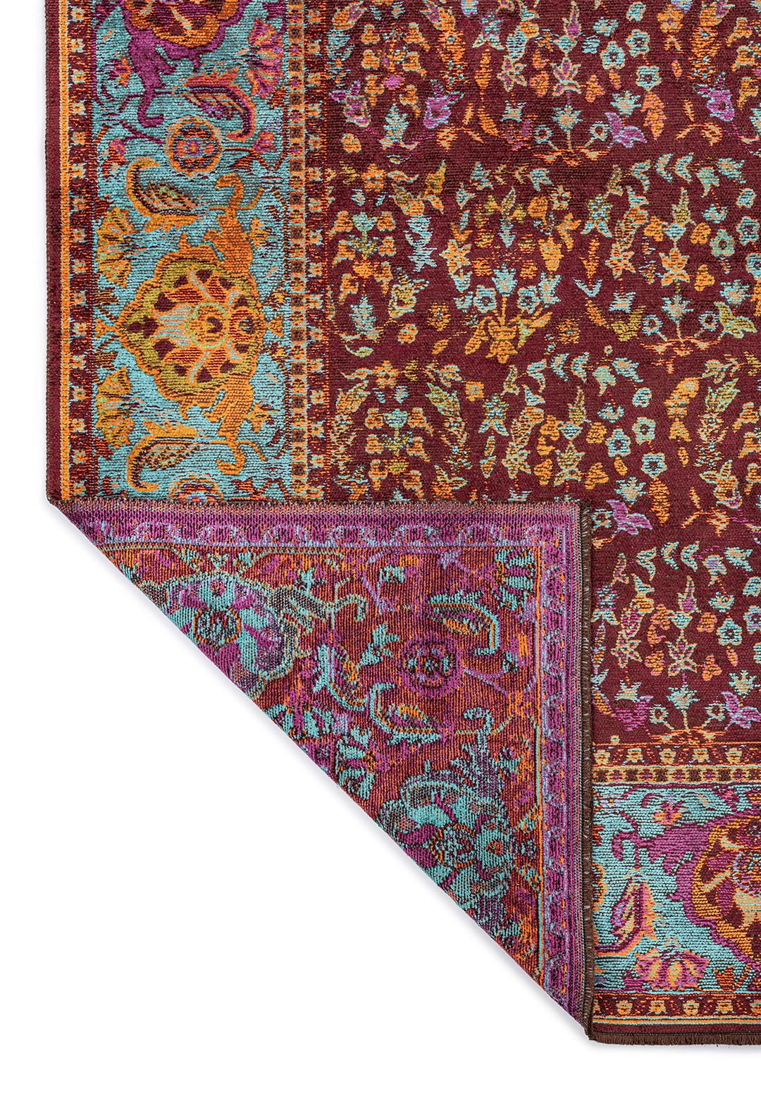 ВИНА ШЕРРИ - PURPLE - ORANGE - TURQUOISE - KIWI RUG