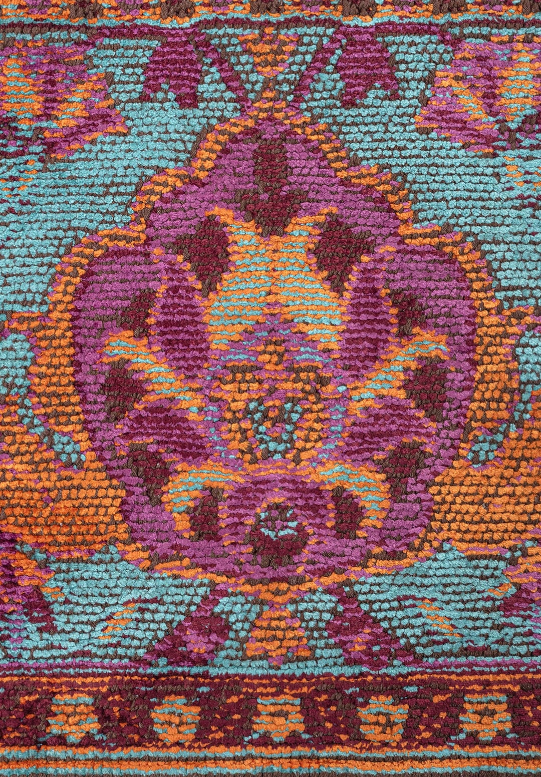 ВИНА ШЕРРИ - PURPLE - ORANGE - TURQUOISE - KIWI RUG