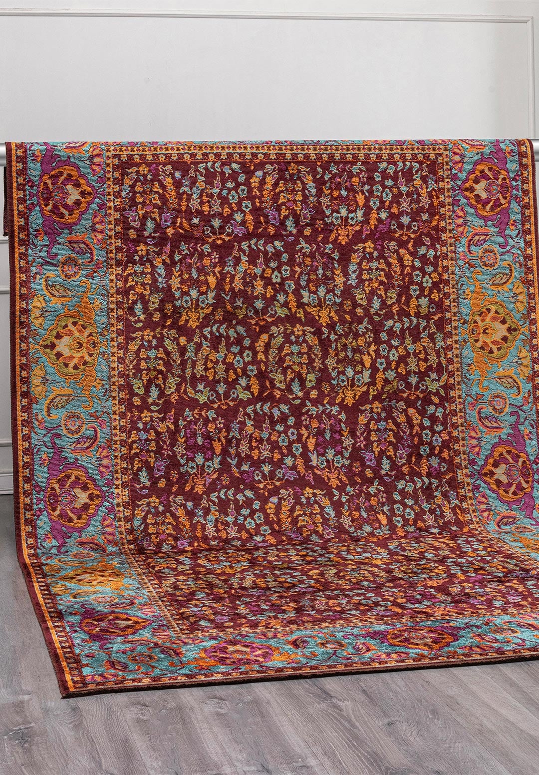 ВИНА ШЕРРИ - PURPLE - ORANGE - TURQUOISE - KIWI RUG
