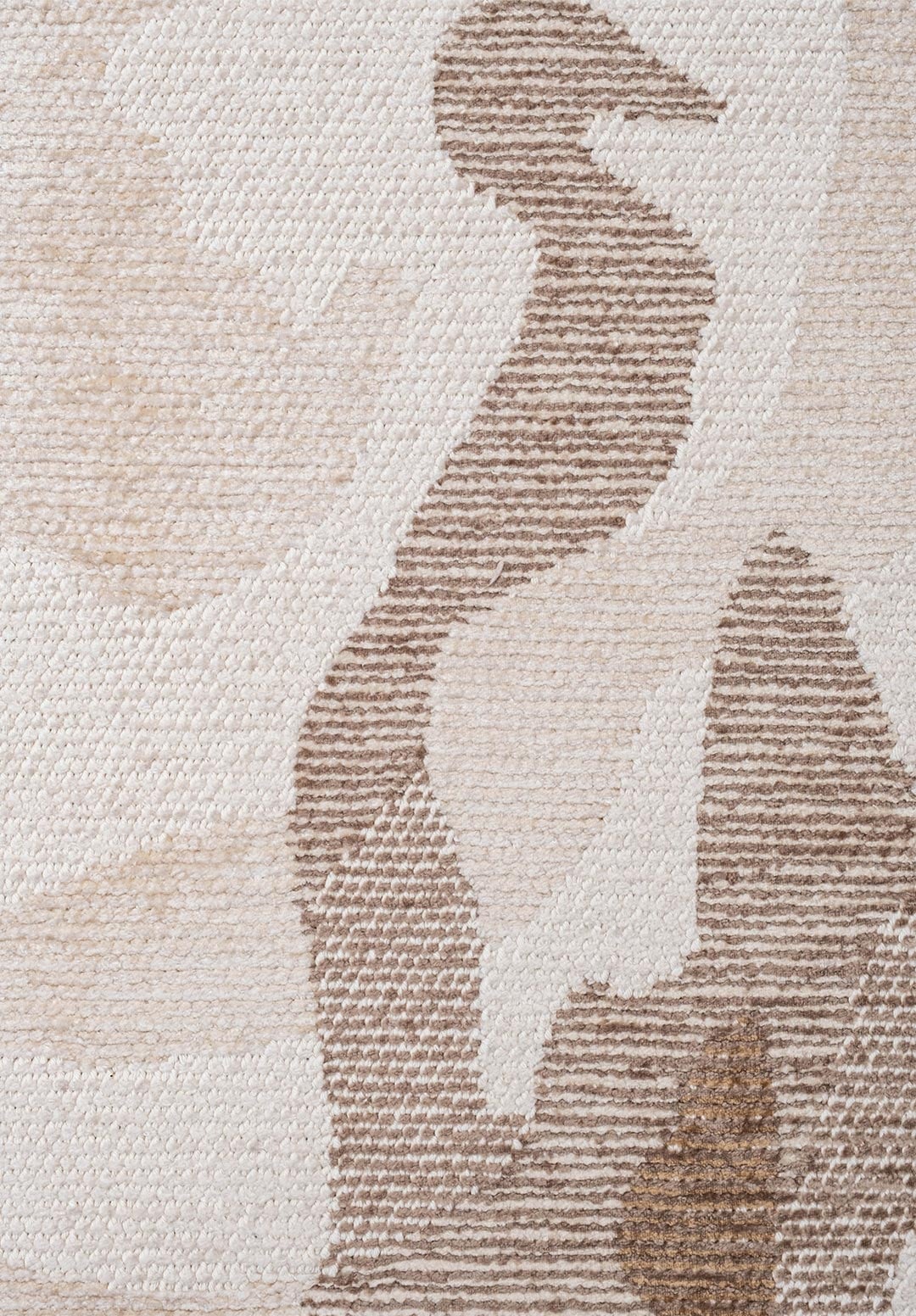 SWAY ECRU - LIGHT CREAM - DARK BEIGE - NOUGAT RUG