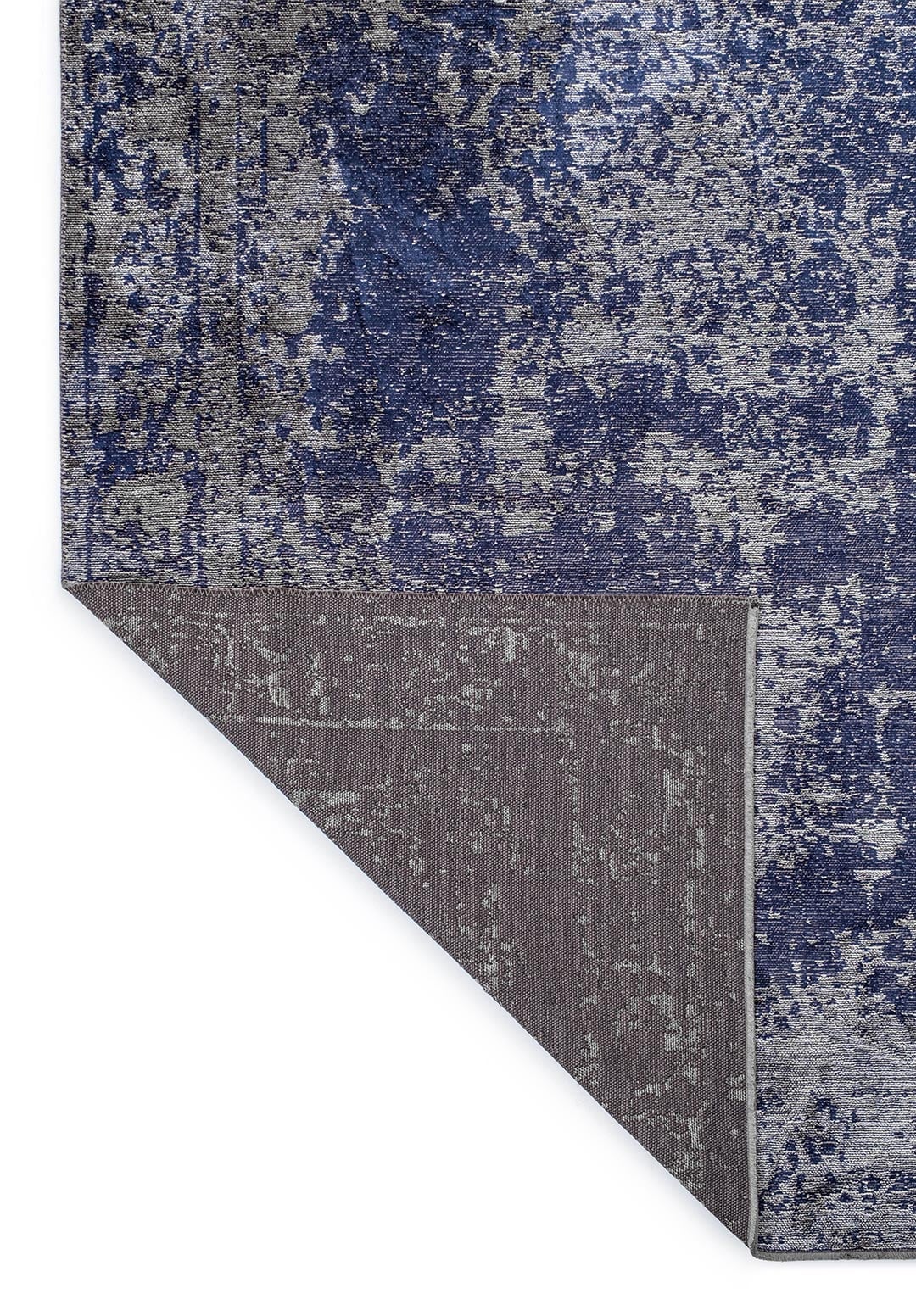 MEDALLION BEIGE - DARK NAVY RUG