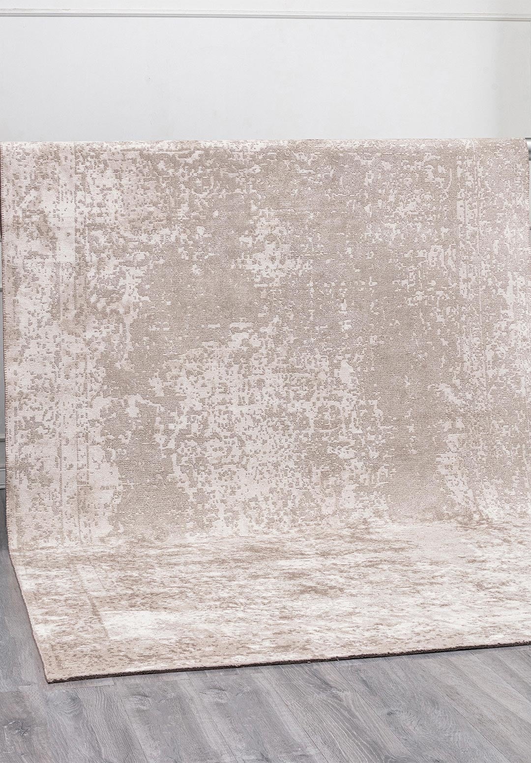 MEDALLION WHITE - STONE RUG