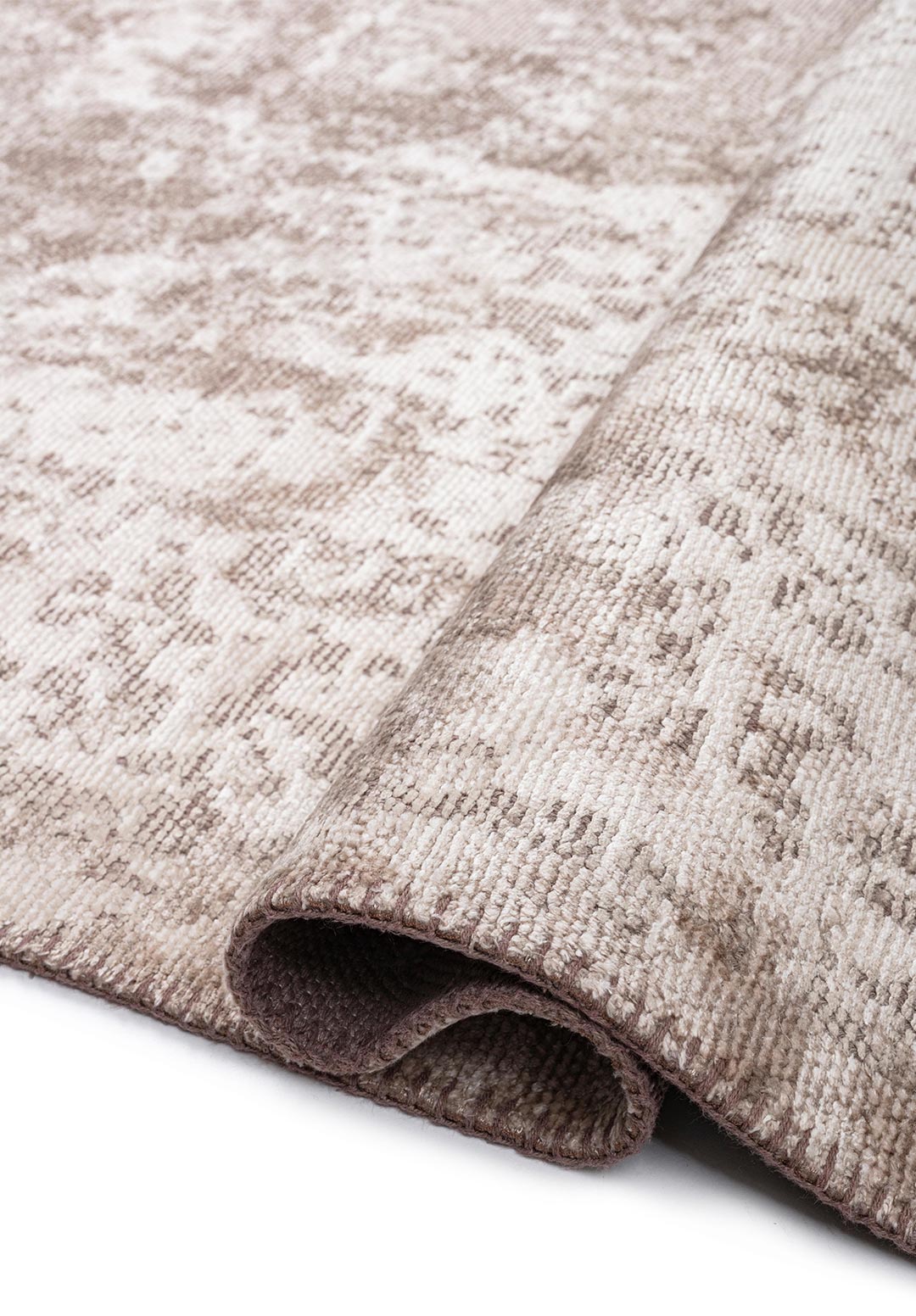 MEDALLION WHITE - STONE RUG