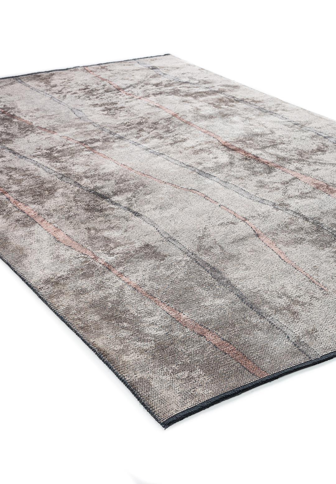 TRIBECA CREAM - GREY - COPPER RUG