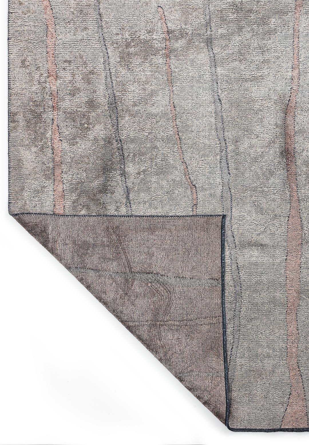 TRIBECA CREAM - GREY - COPPER RUG