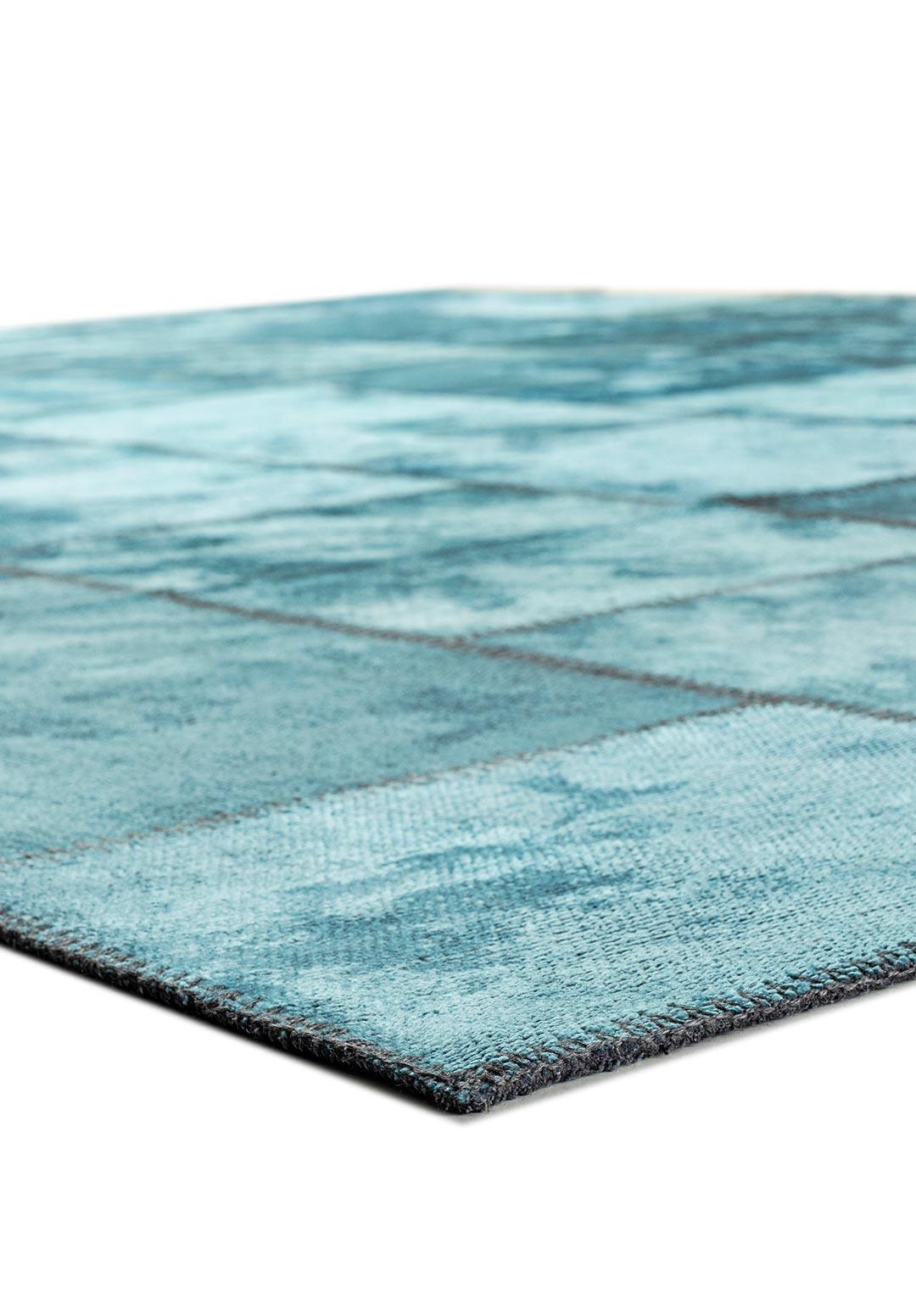 PATCH TURQUOISE RUG