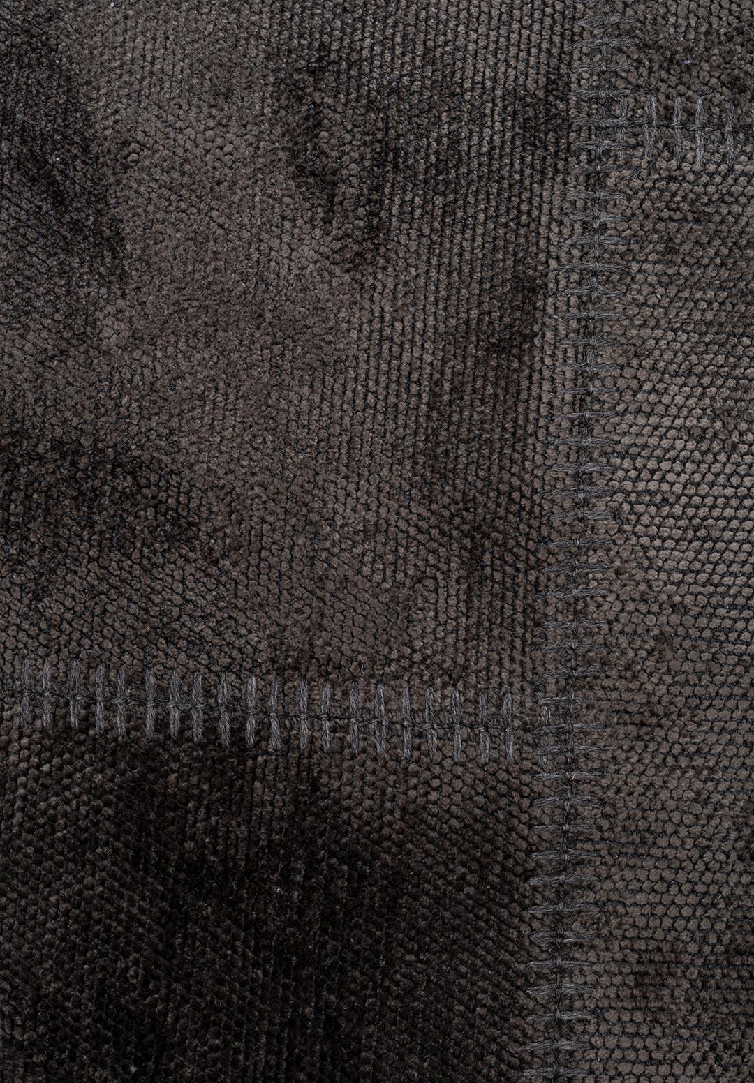 PATCH ANTHRACITE RUG