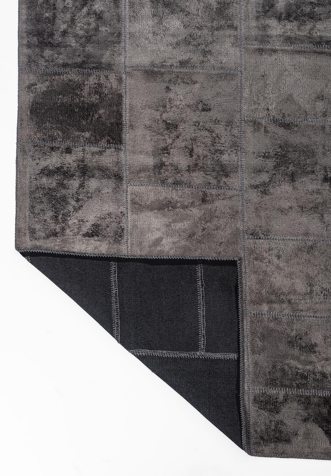 PATCH ANTHRACITE RUG