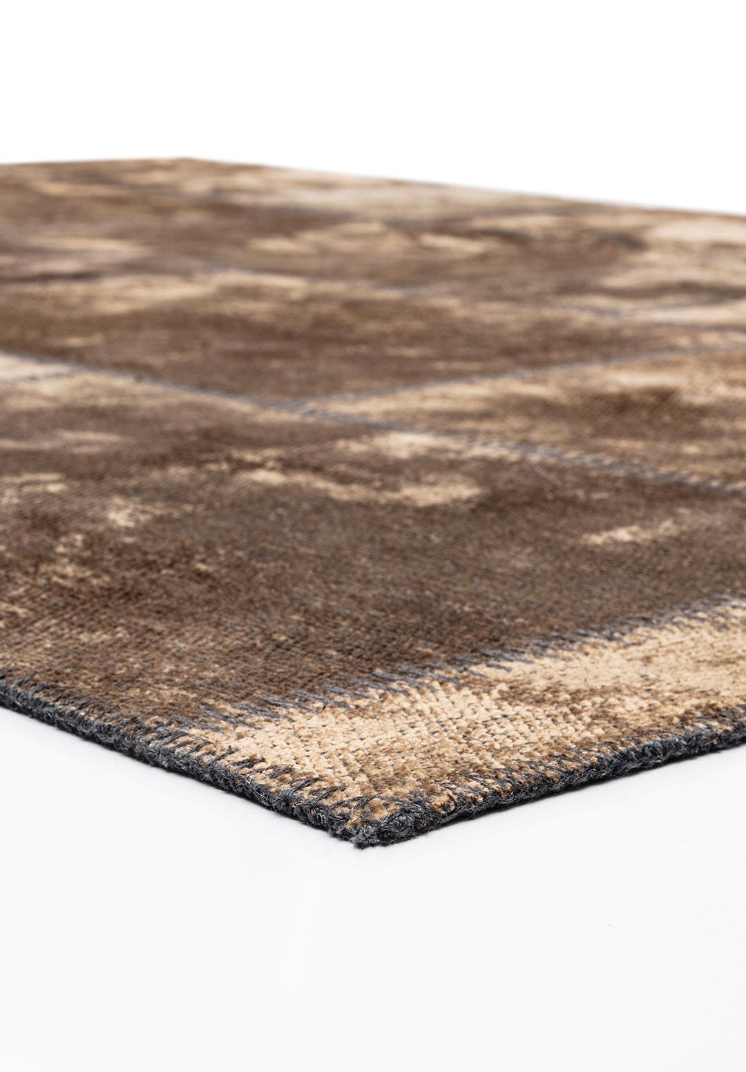 PATCH LIGHT BROWN RUG