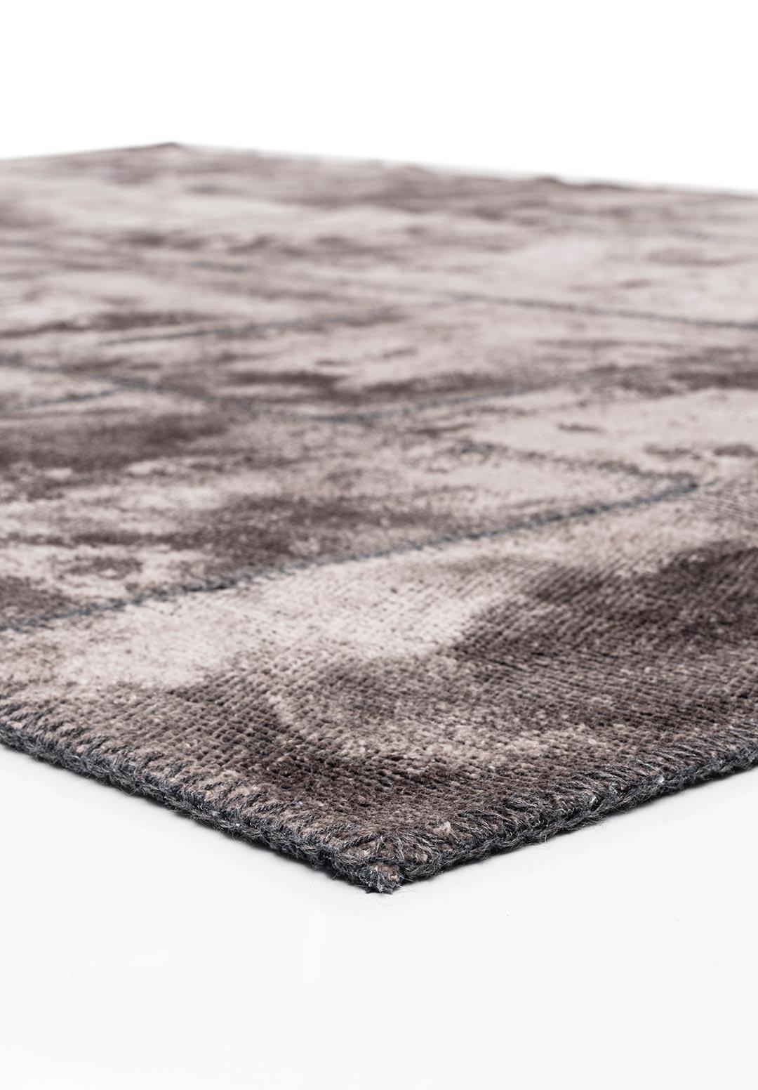 PATCH DARK GREY RUG