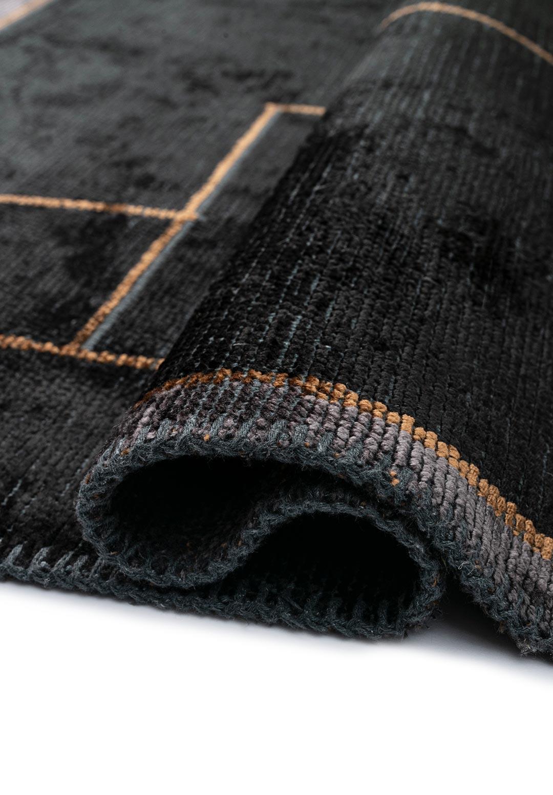LISBON BLACK - CHARCOAL - CACAO RUG