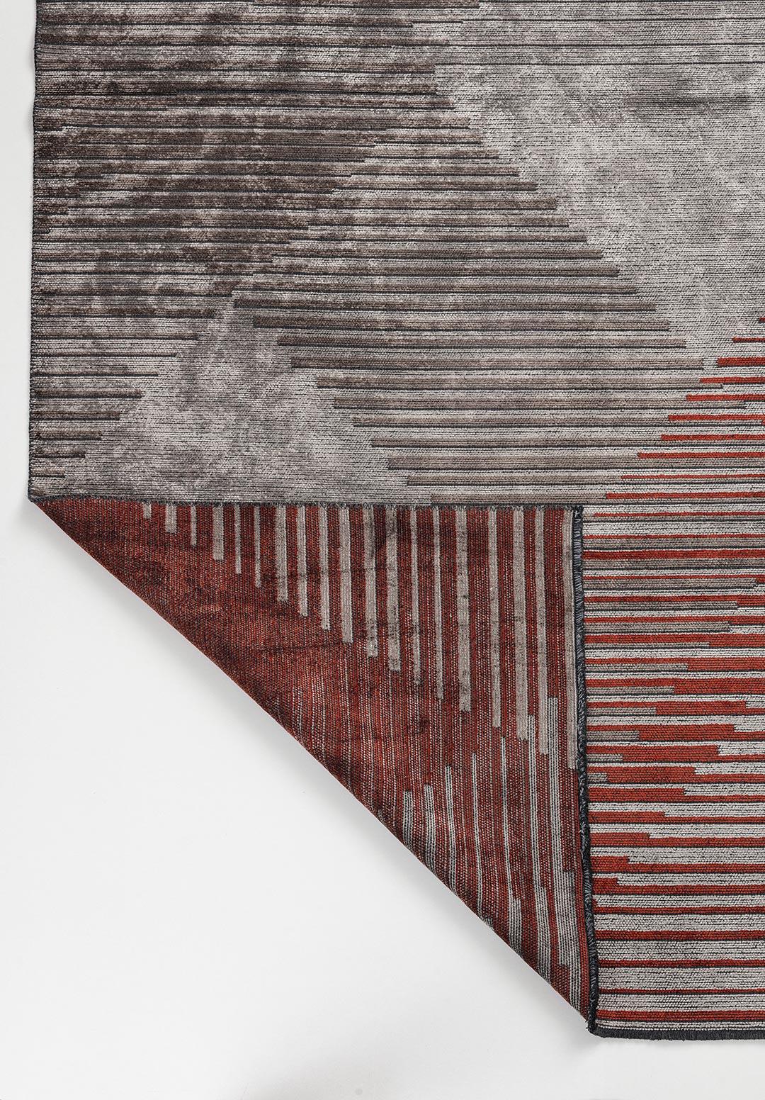 BARCELONA DARK TERRA - DARK GREY - LIGHT GREY RUG