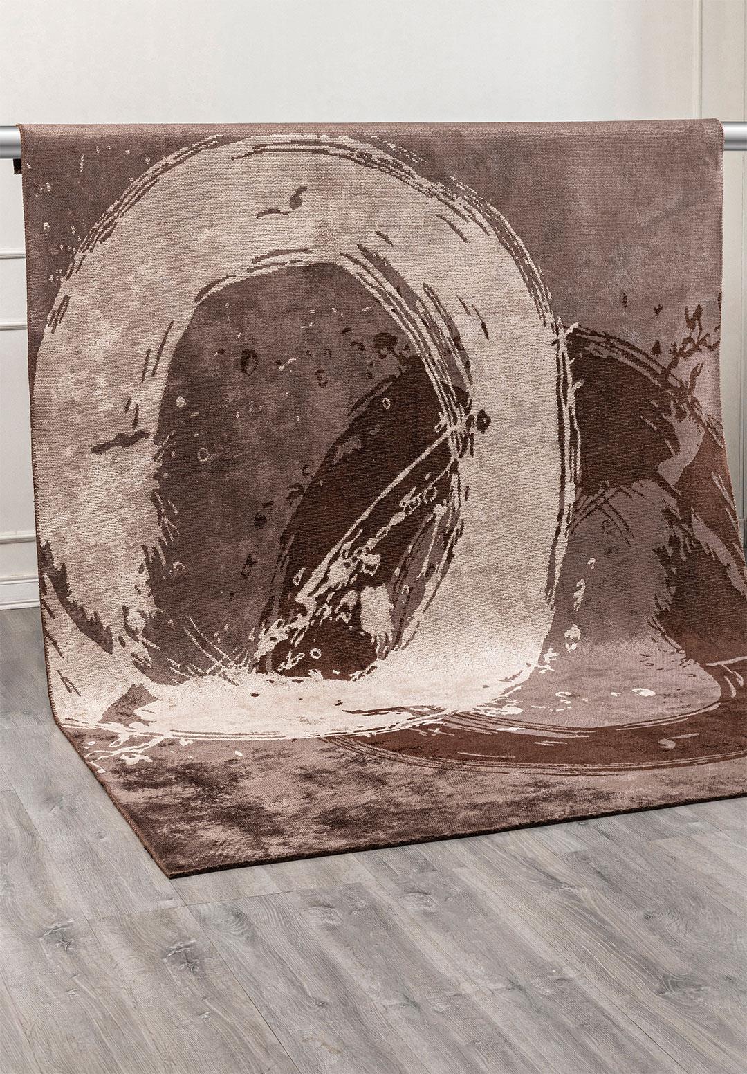 MADRID STONE - DARK MINK - DARK BROWN RUG