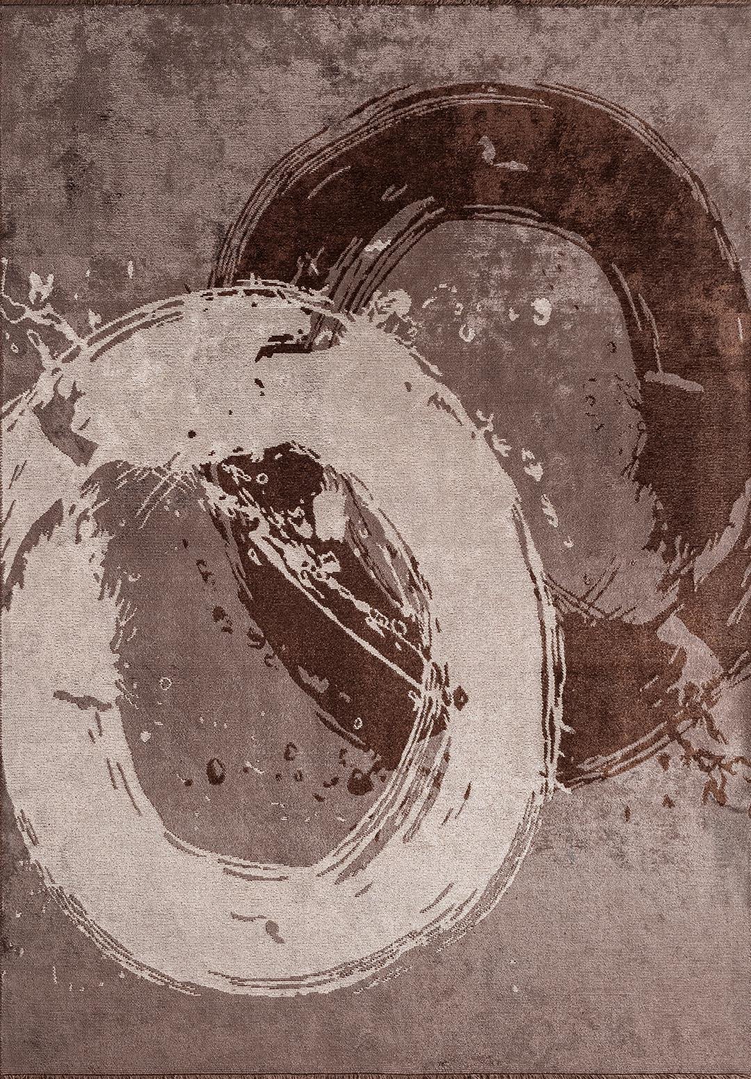 MADRID STONE - DARK MINK - DARK BROWN RUG