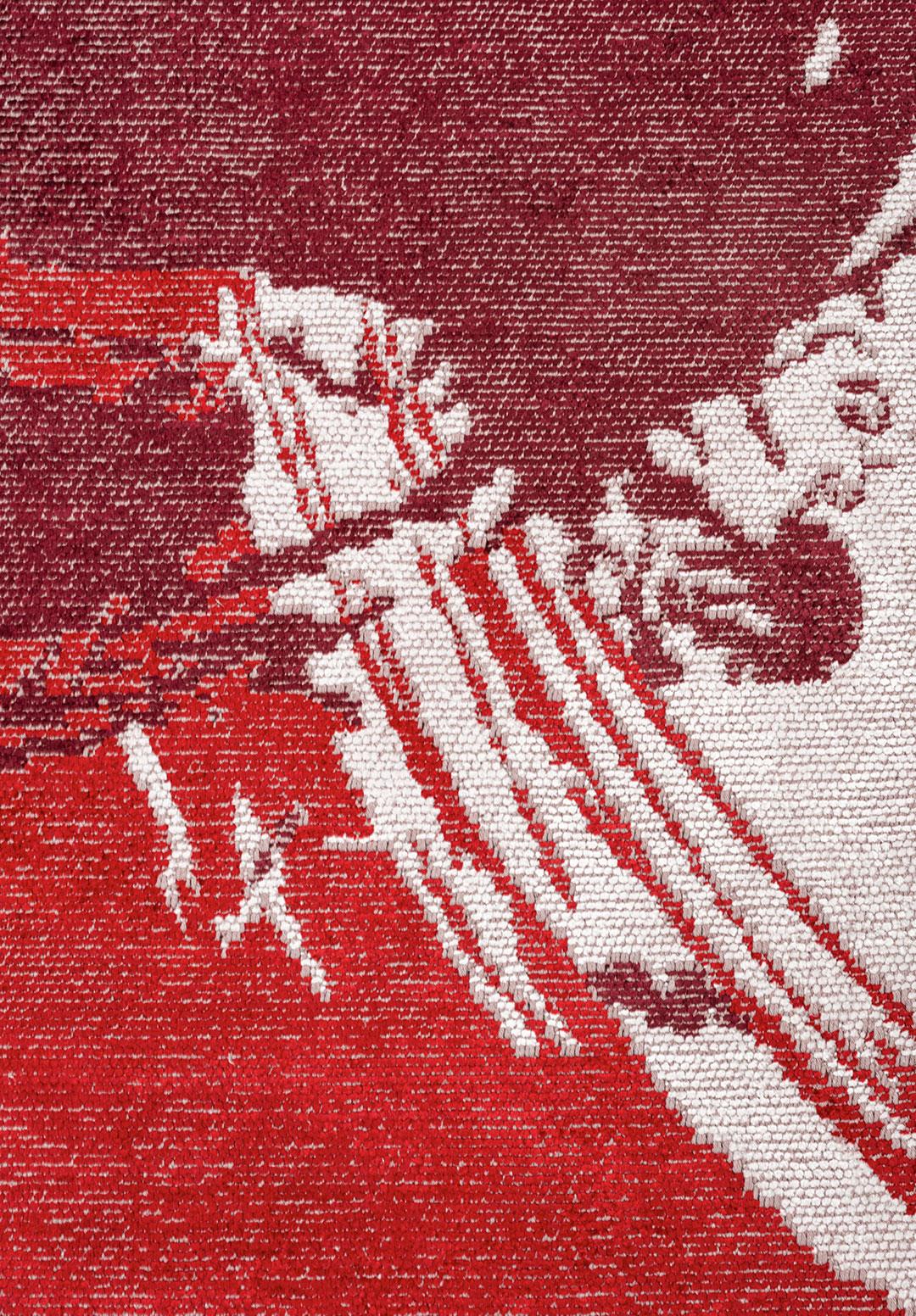MADRID CHERRY - BONE - RED RUG