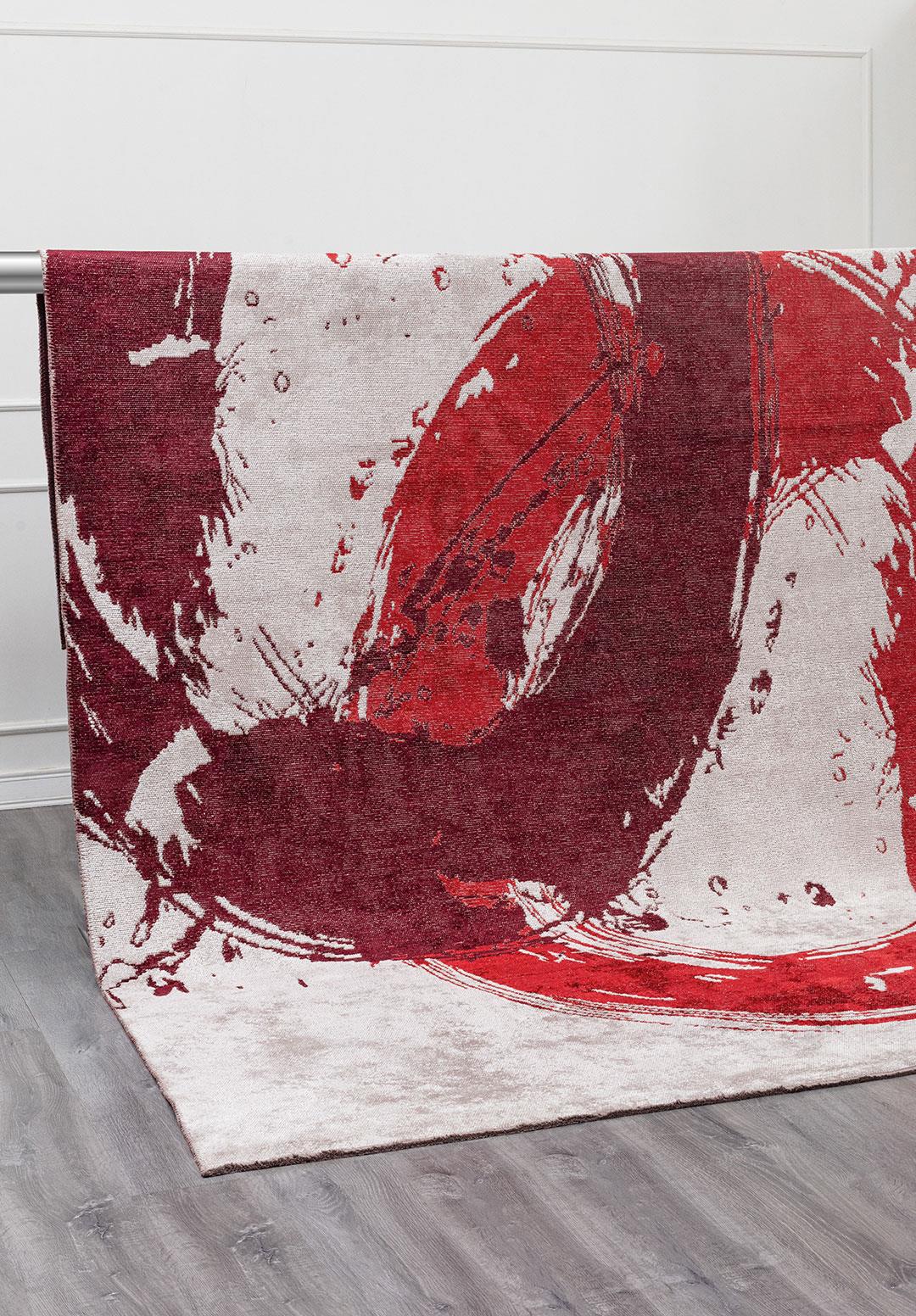 MADRID CHERRY - BONE - RED RUG