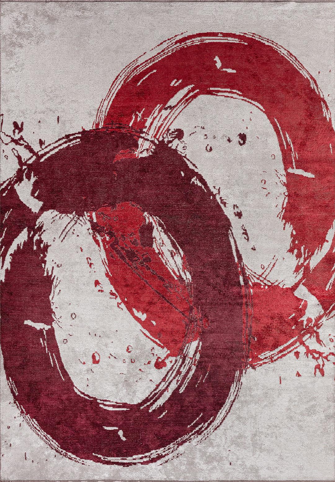 MADRID CHERRY - BONE - RED RUG