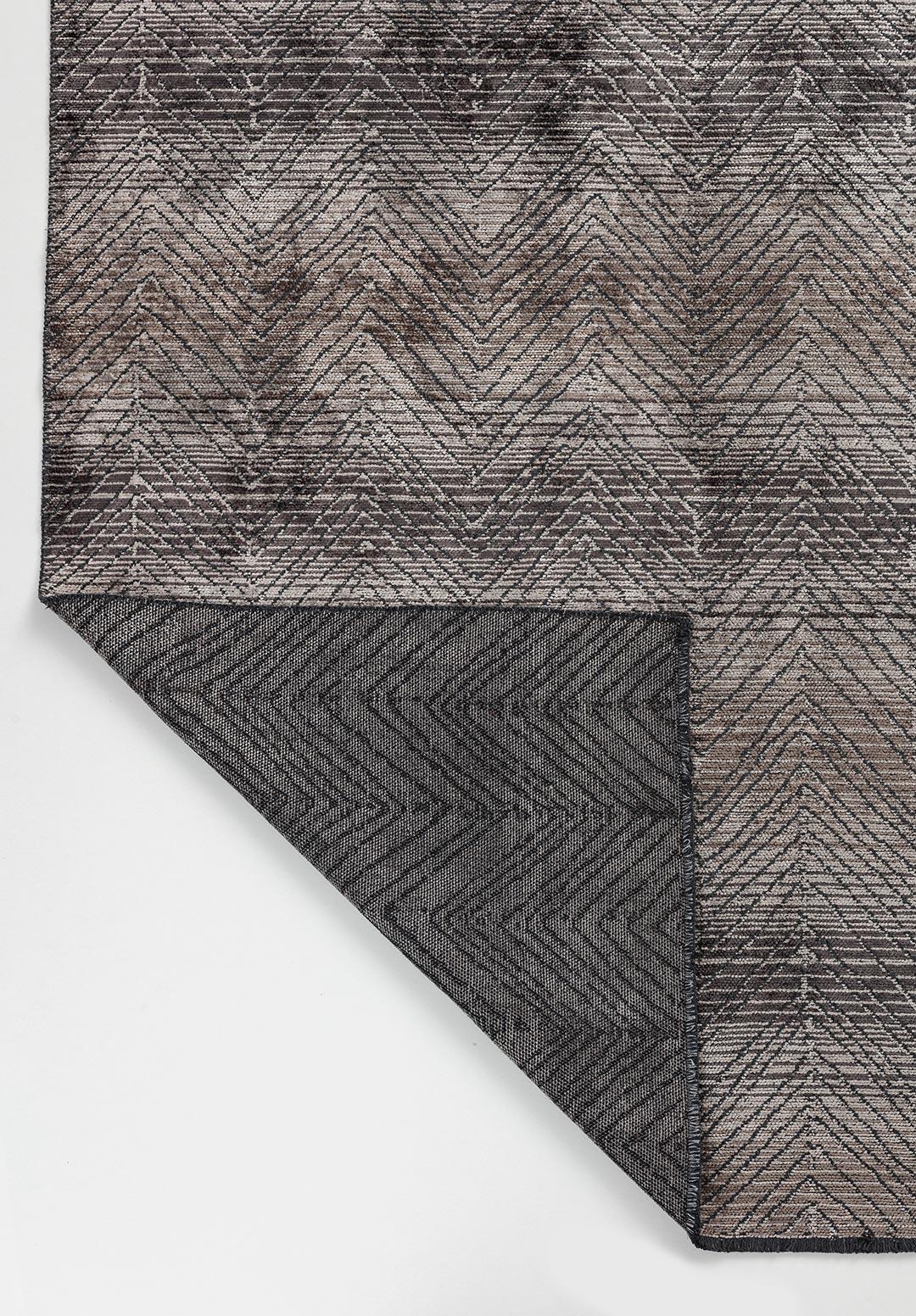 ZARAGOZA CHARCOAL - DARK GREY - BEIGE - LIGHT CREAM RUG