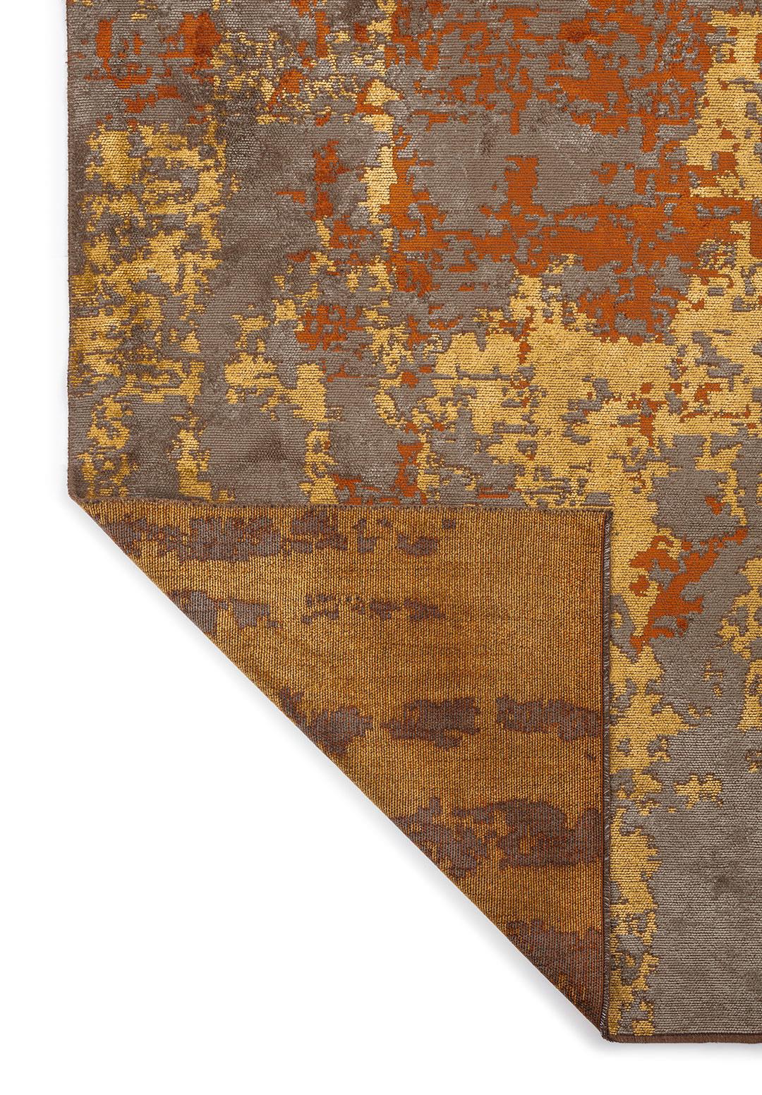 TOLEDO KHAKI - GOLD - RUST RUG