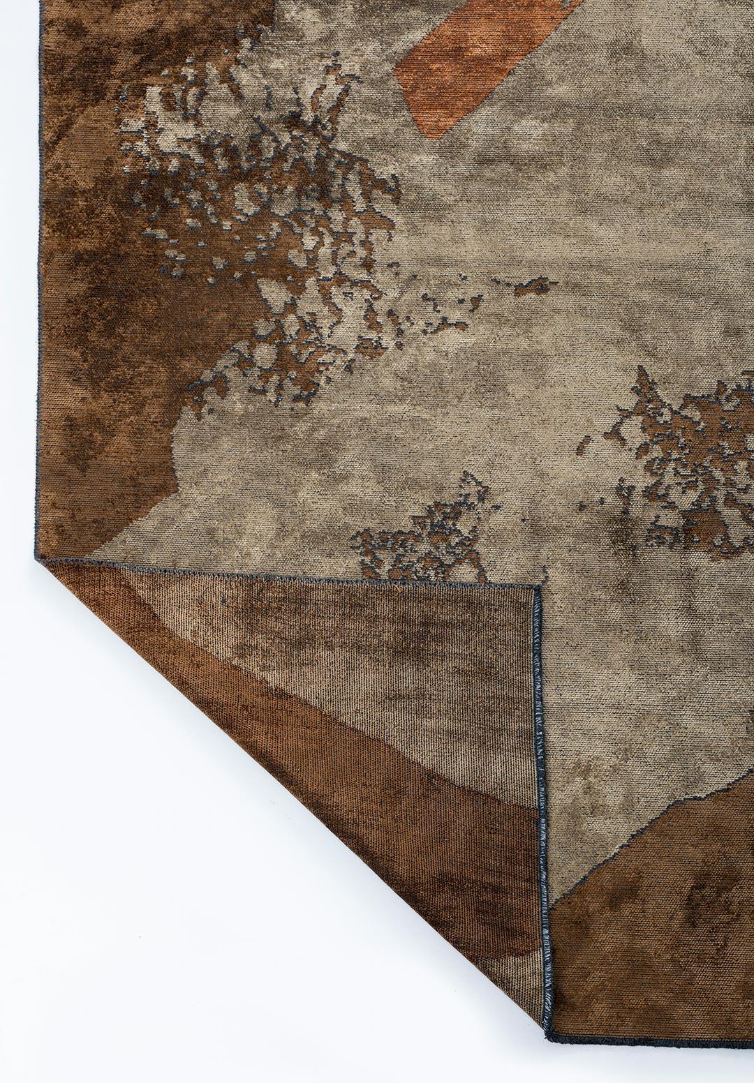 LAGUNA CACAO - TERRA - DARK BEIGE RUG