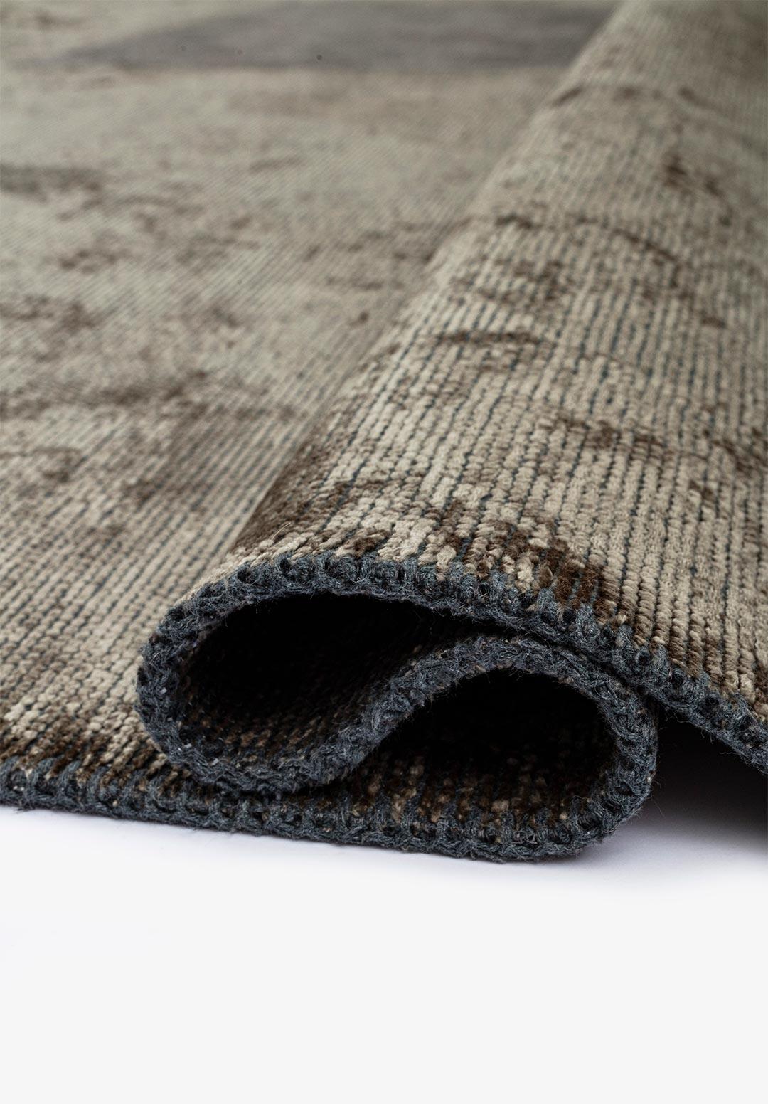 SALZBURG ANTHRACITE - KHAKI - CREAM RUG