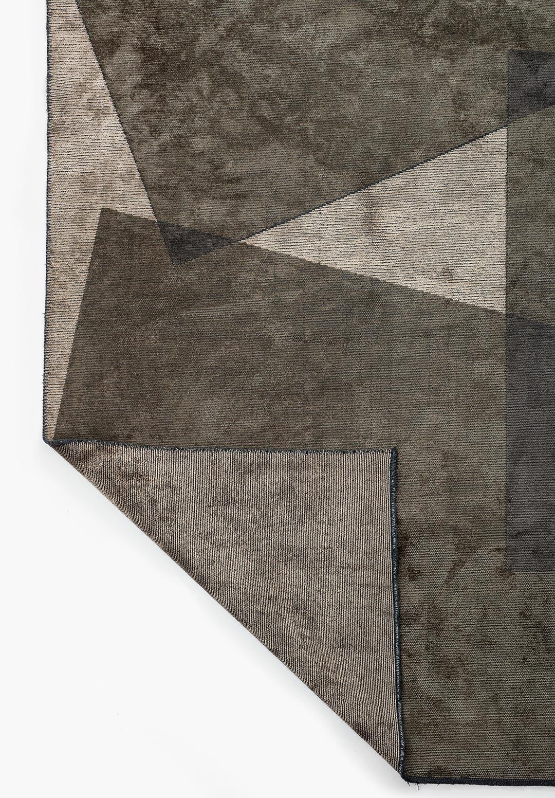 SALZBURG ANTHRACITE - KHAKI - CREAM RUG