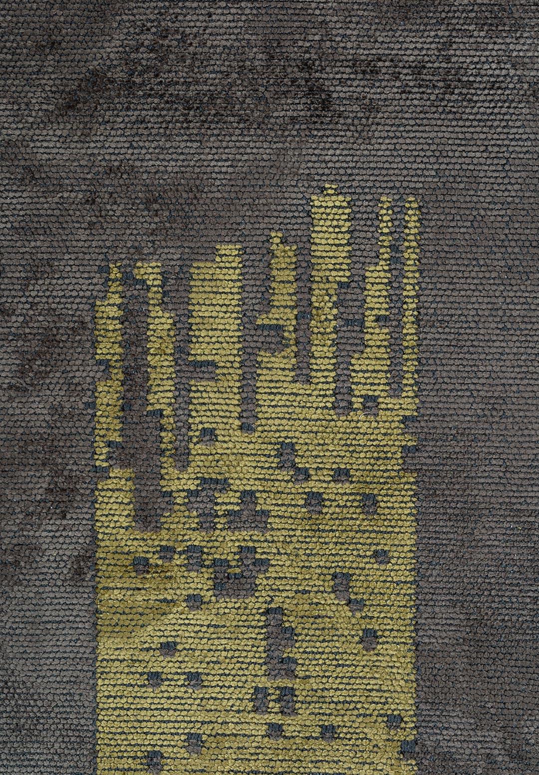 MONACO ANTHRACITE - GREEN - KHAKI RUG