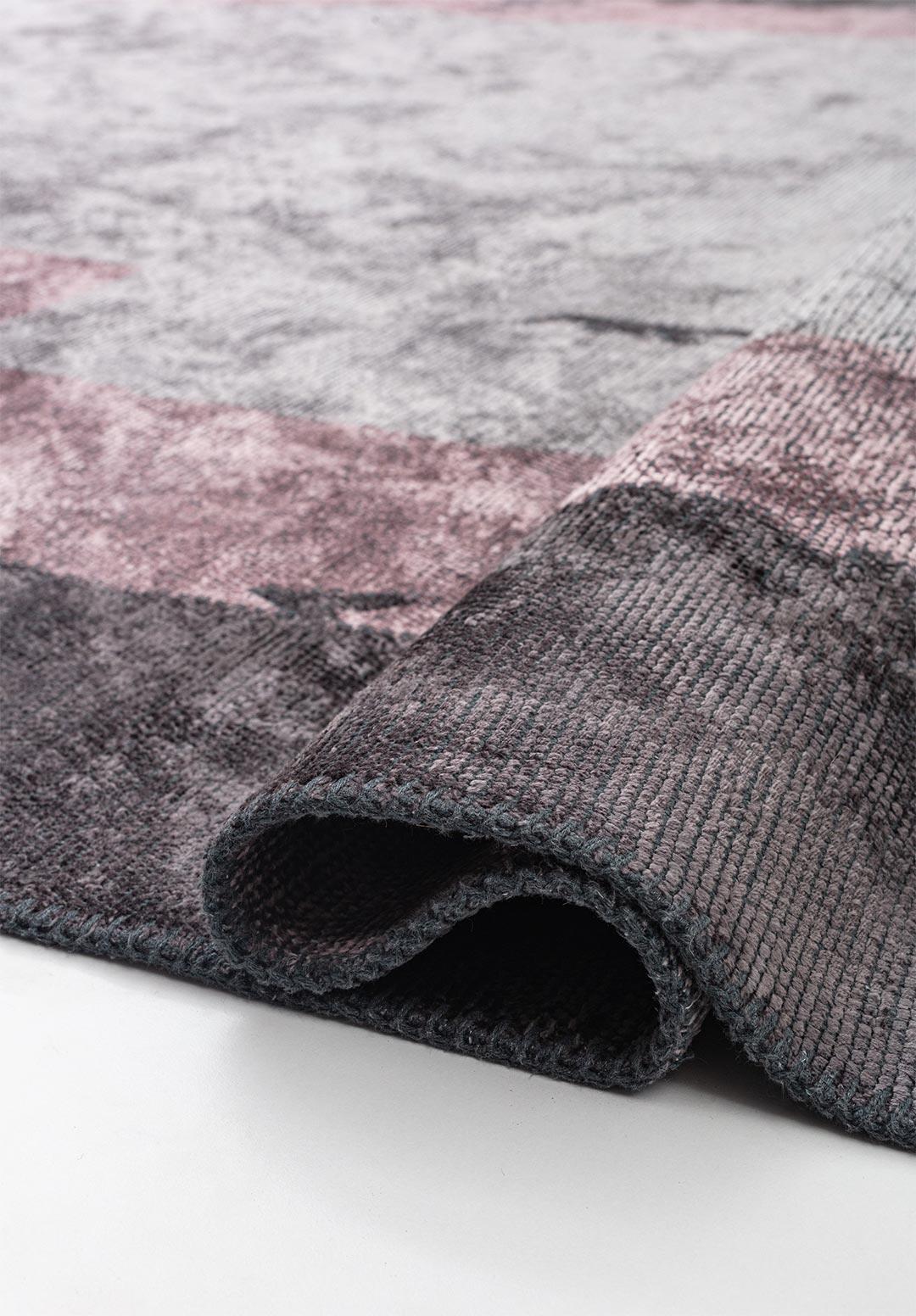 HANNOVER LIGHT GREY - CHARCOAL - DAMSON RUG