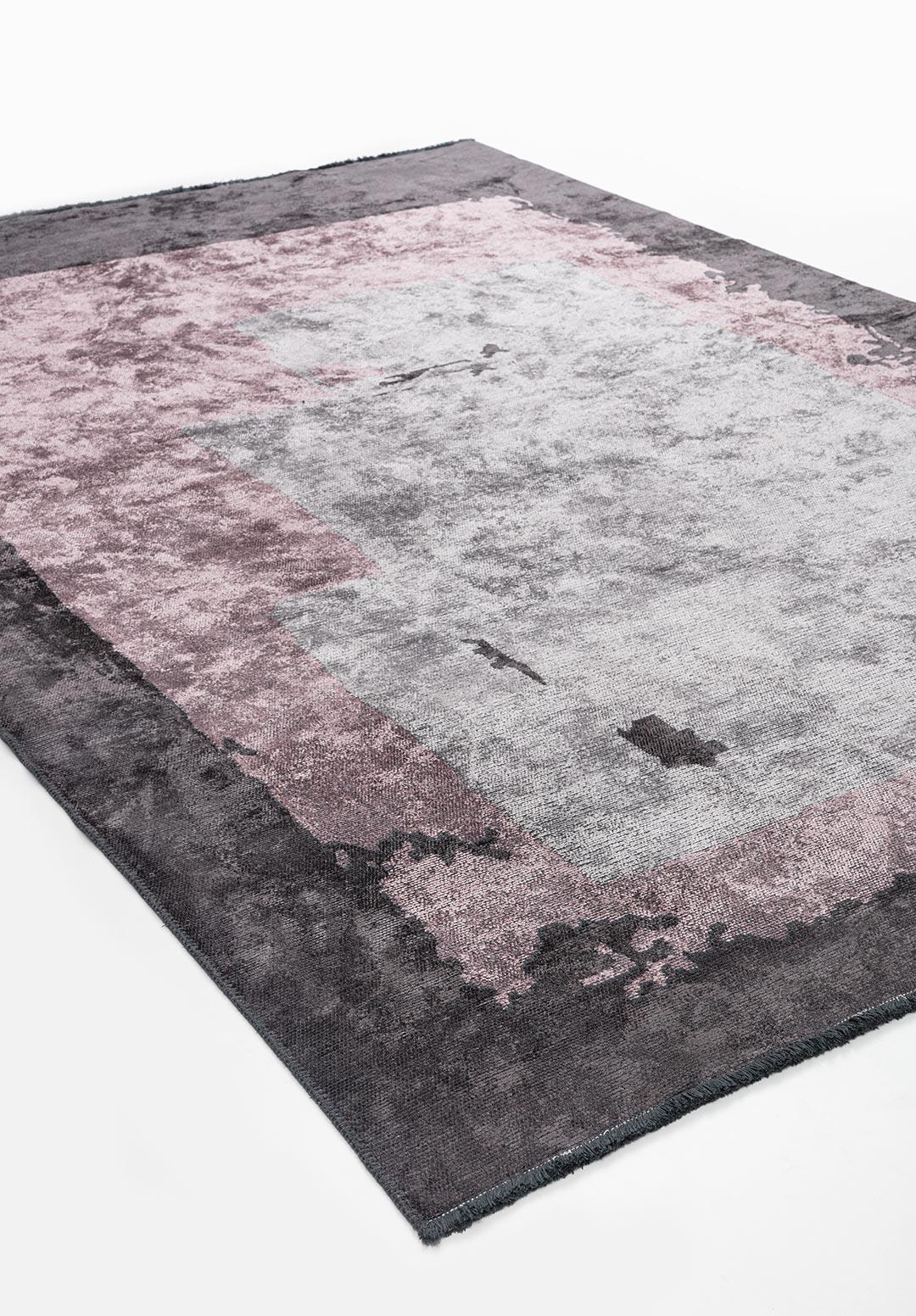 HANNOVER LIGHT GREY - CHARCOAL - DAMSON RUG