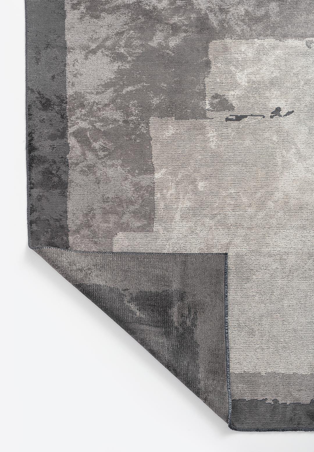 HANNOVER CREAM - CHARCOAL - DARK GREY RUG