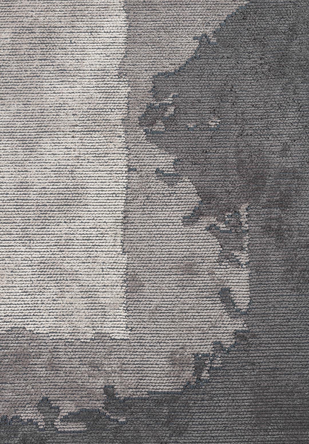 HANNOVER CREAM - CHARCOAL - DARK GREY RUG